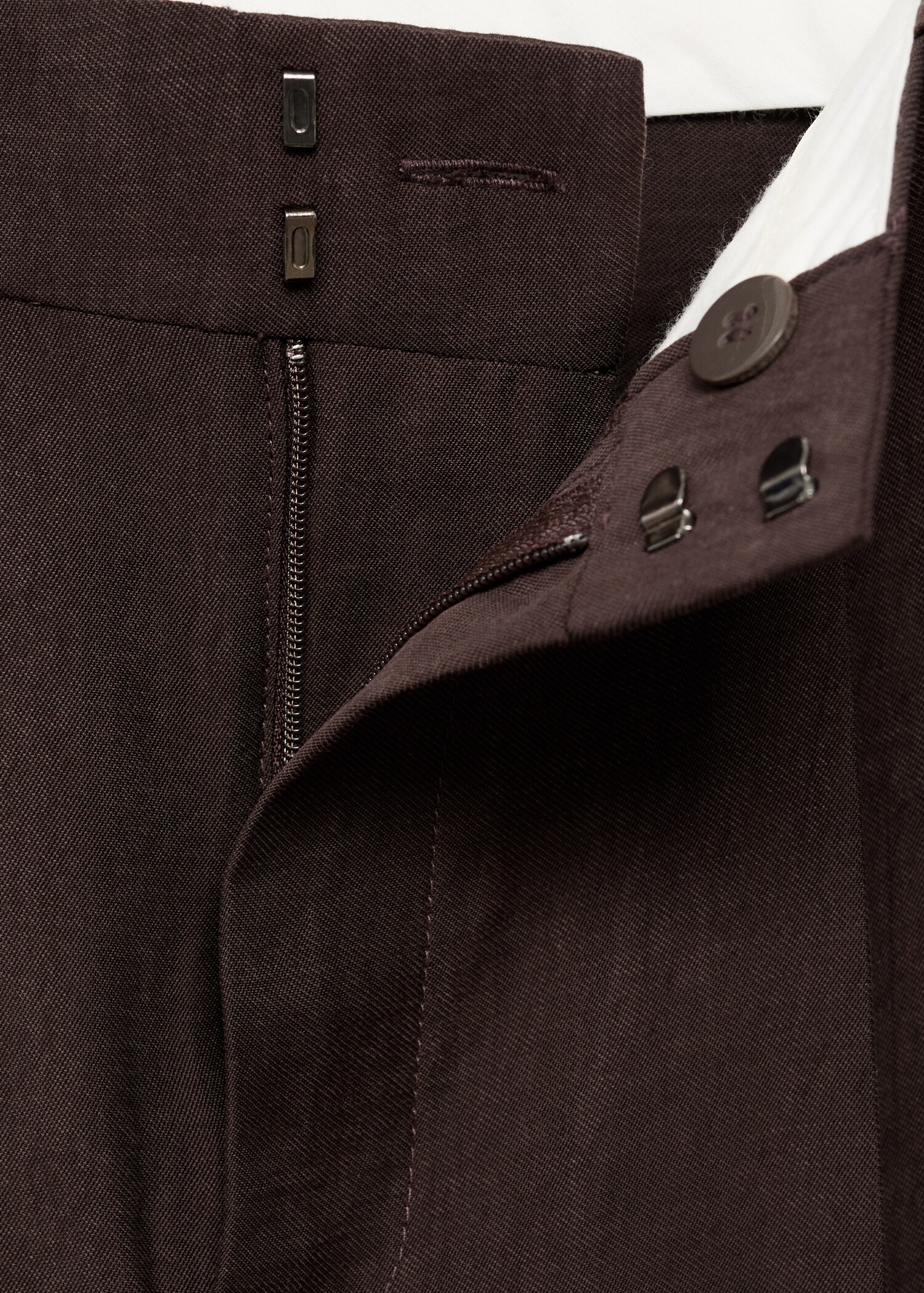 Pantalon droit costume lyocell - Détail de l'article 8