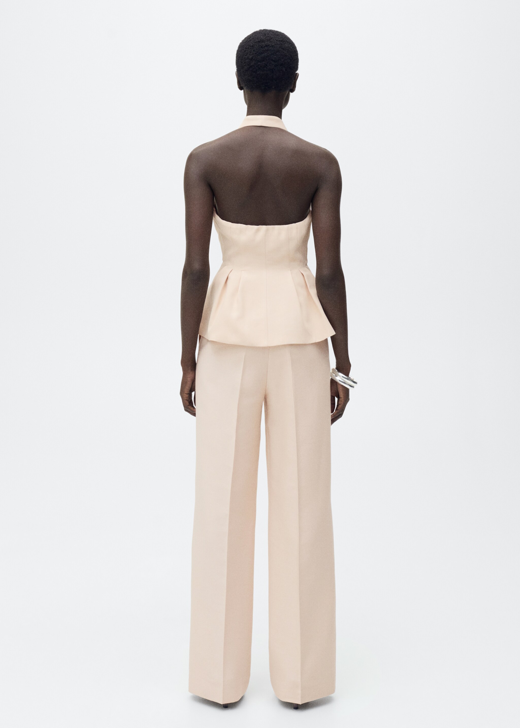 Pantalón recto traje - Reverso del artículo