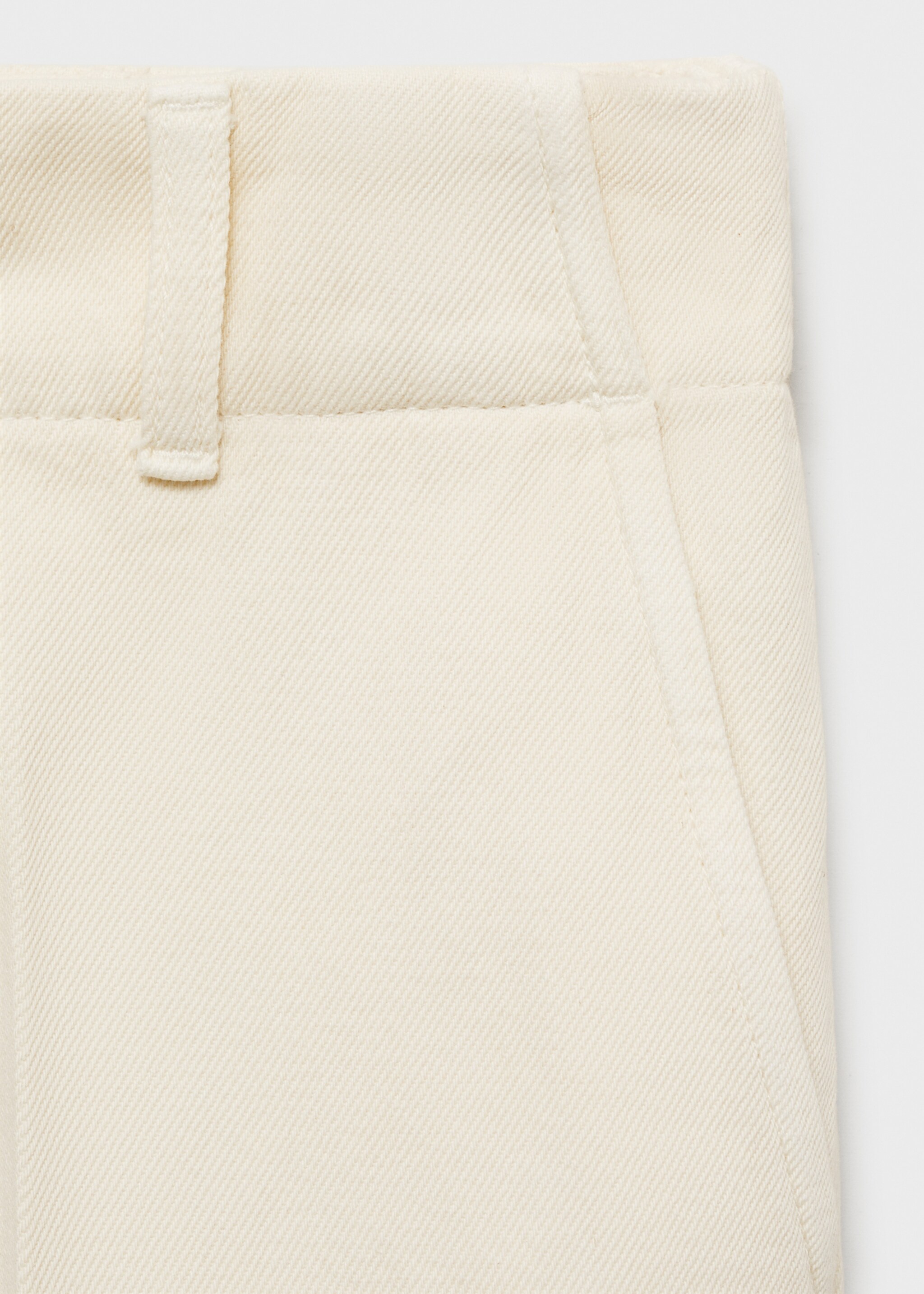 Cotton wideleg trousers - Details of the article 0