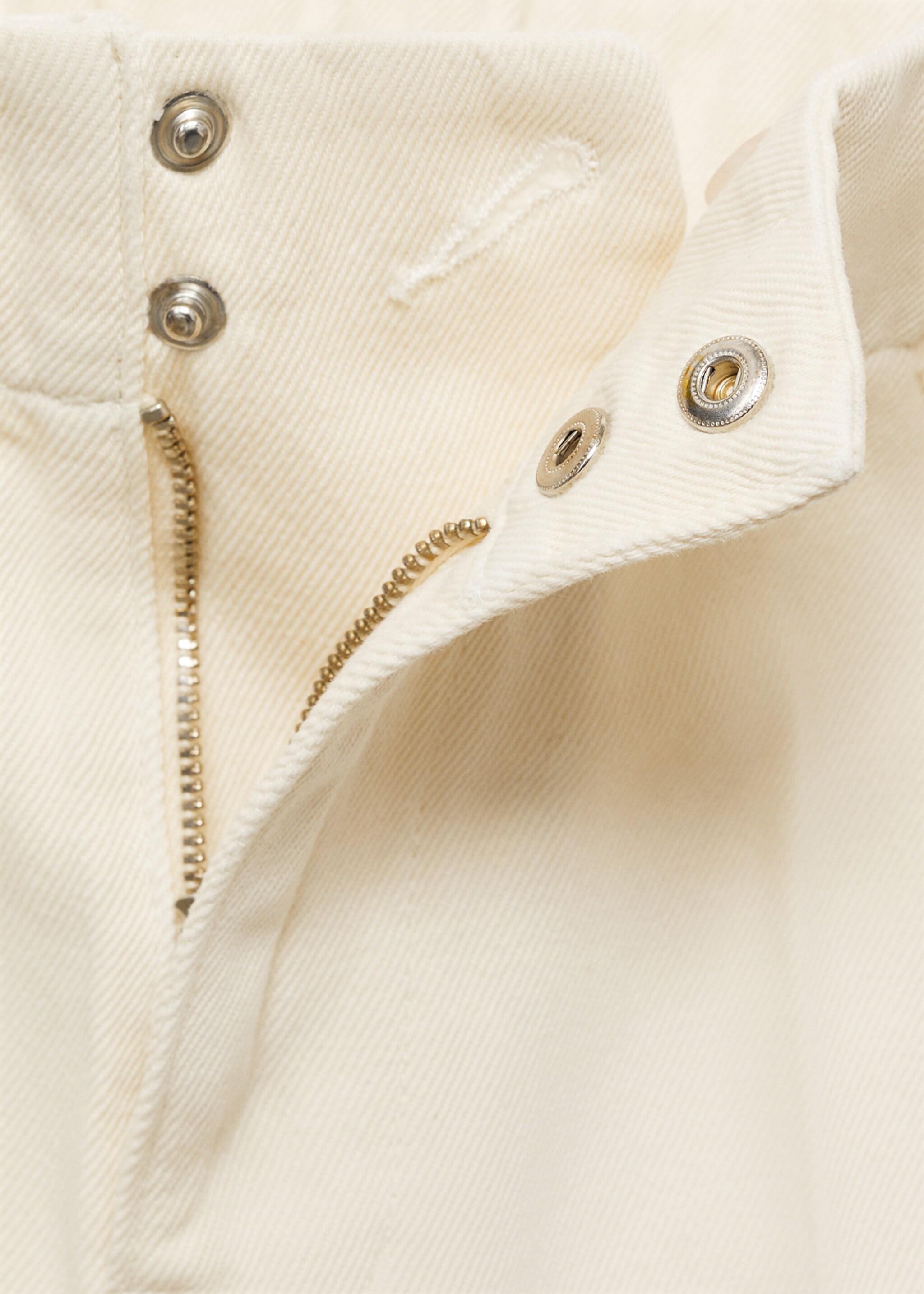 Cotton wideleg trousers - Details of the article 8