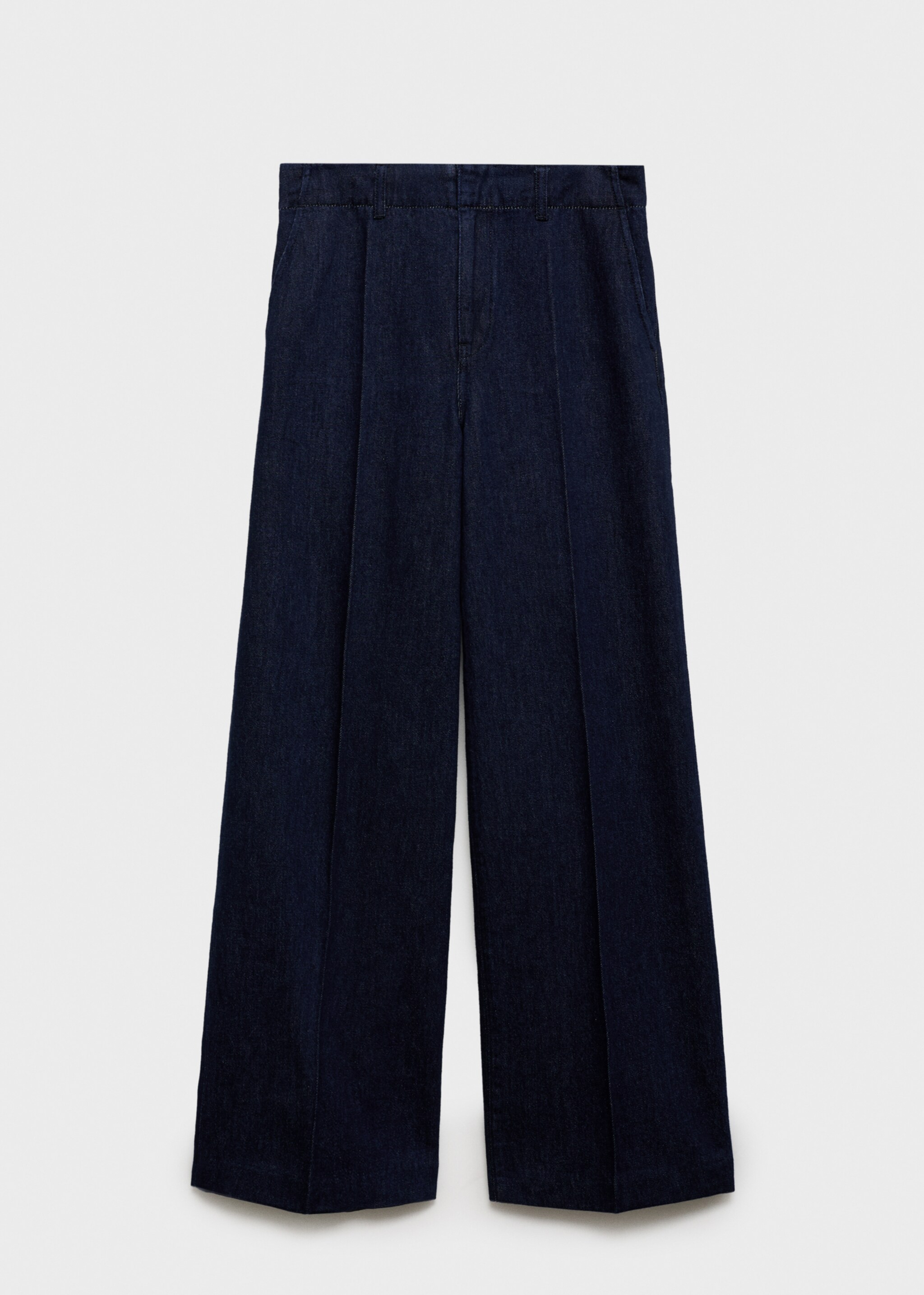 Wide-leg denim trousers - Article without model