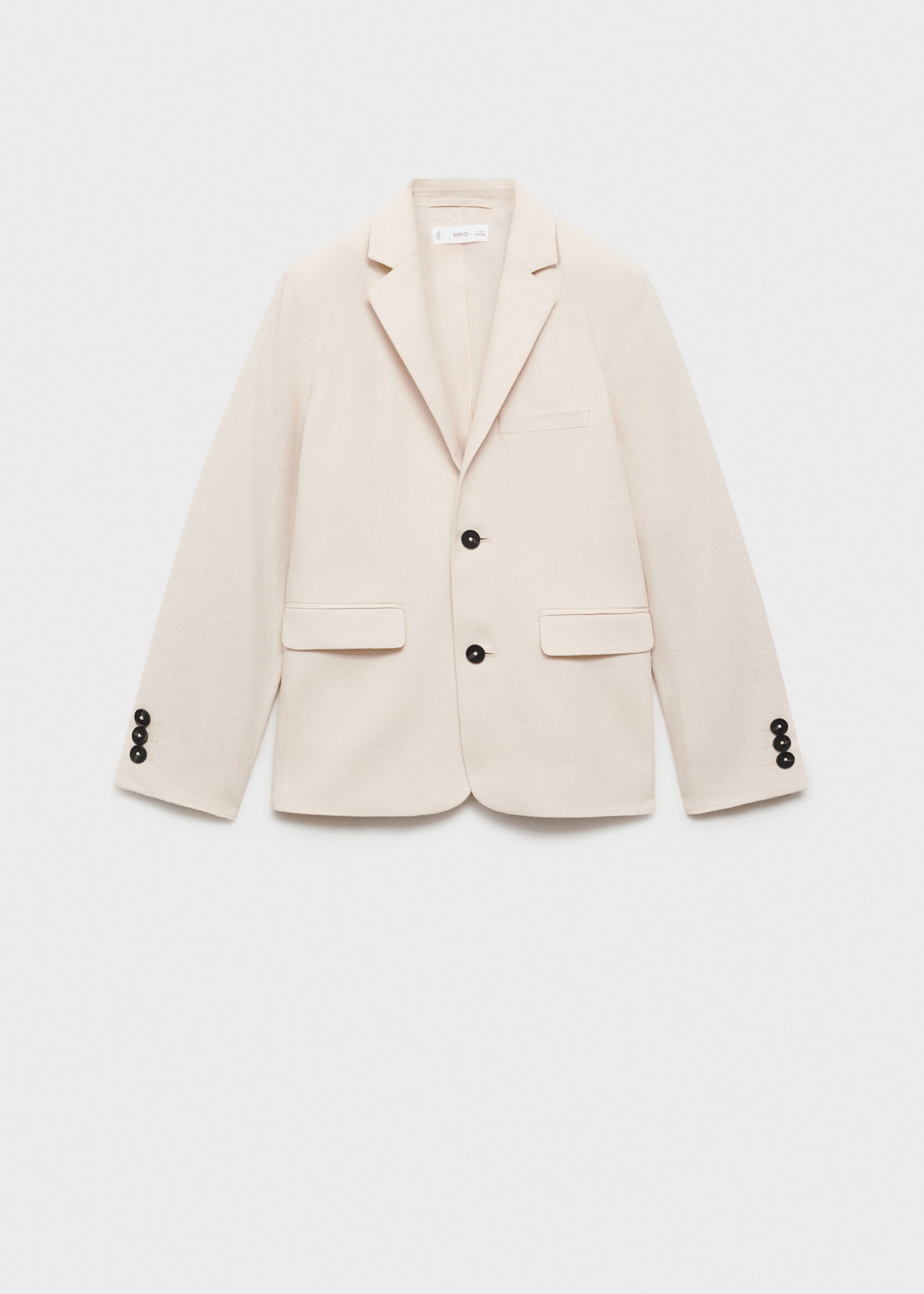 Linen jacket with buttons - Article without model
