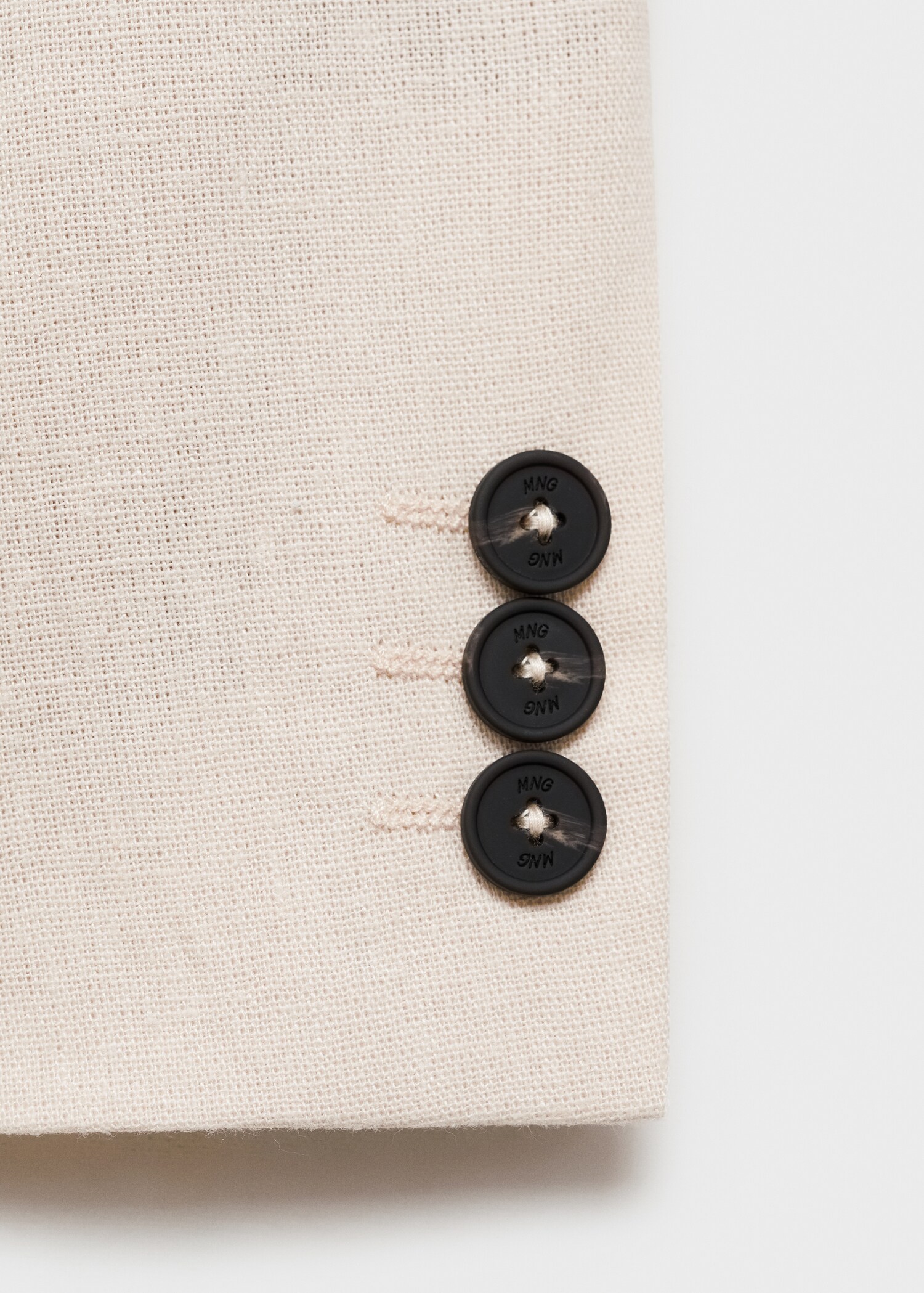 Linen suit jacket - Details of the article 8