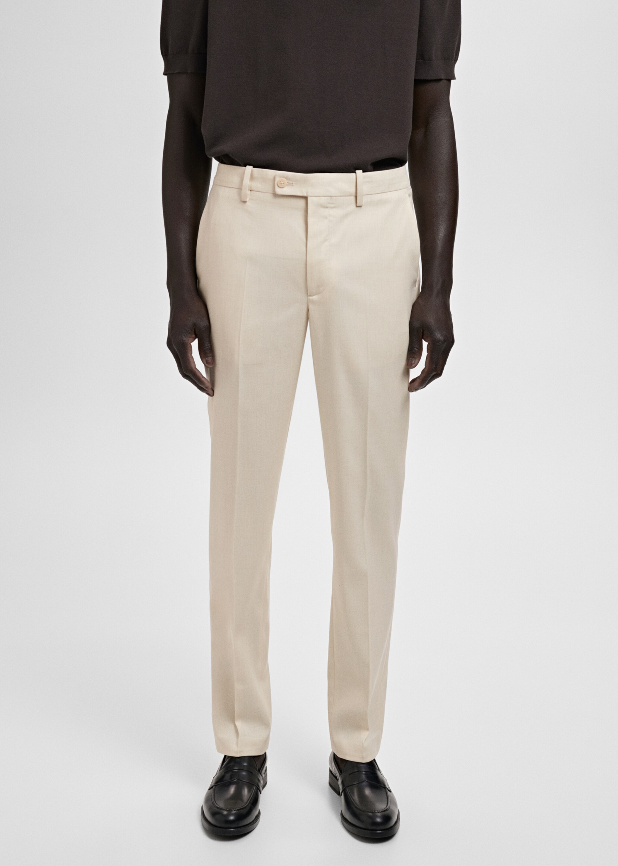 Pantalon costume Milán slim-fit - Plan moyen
