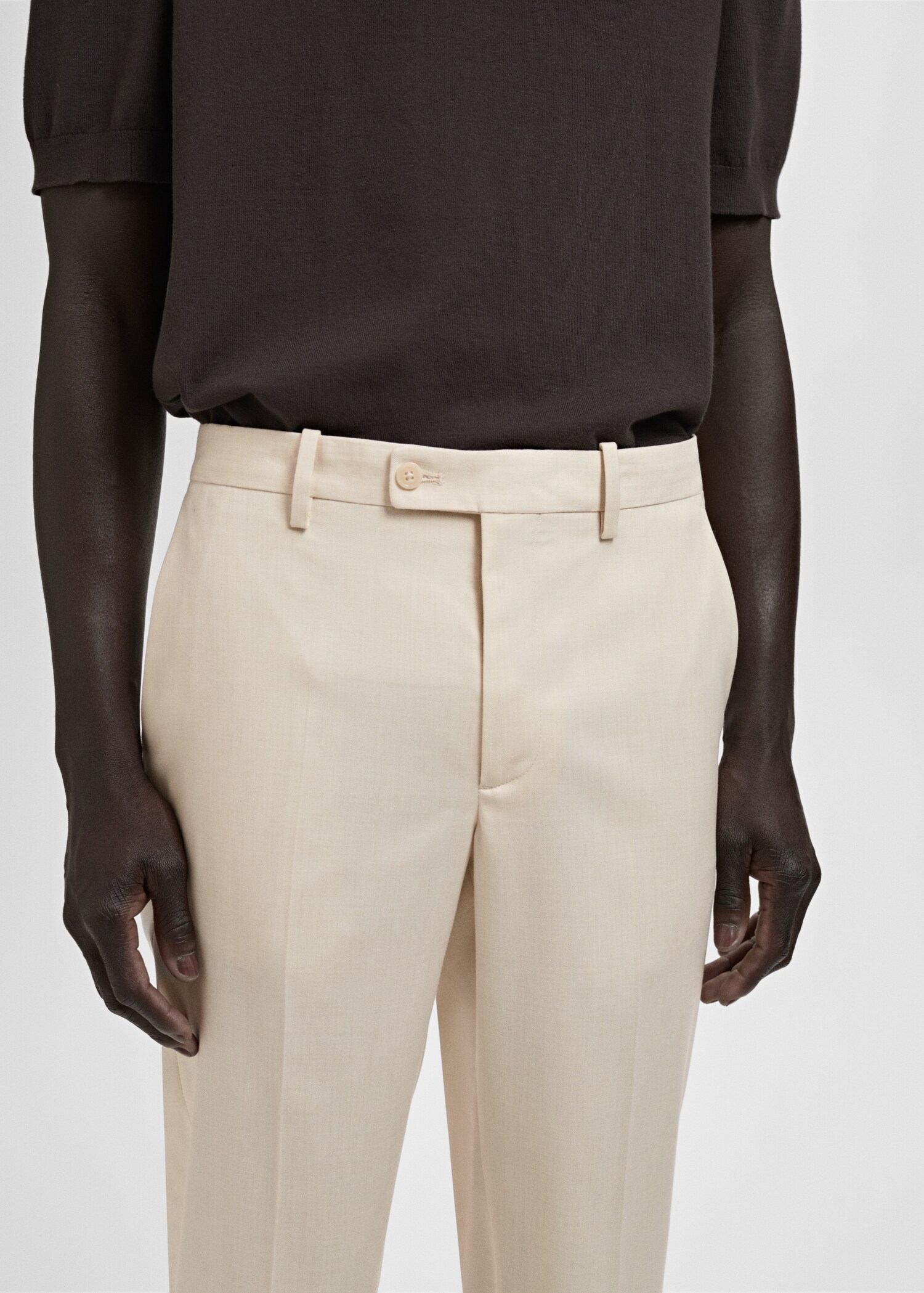Milan slim fit kostymbyxor - Detaljer om artikeln 1