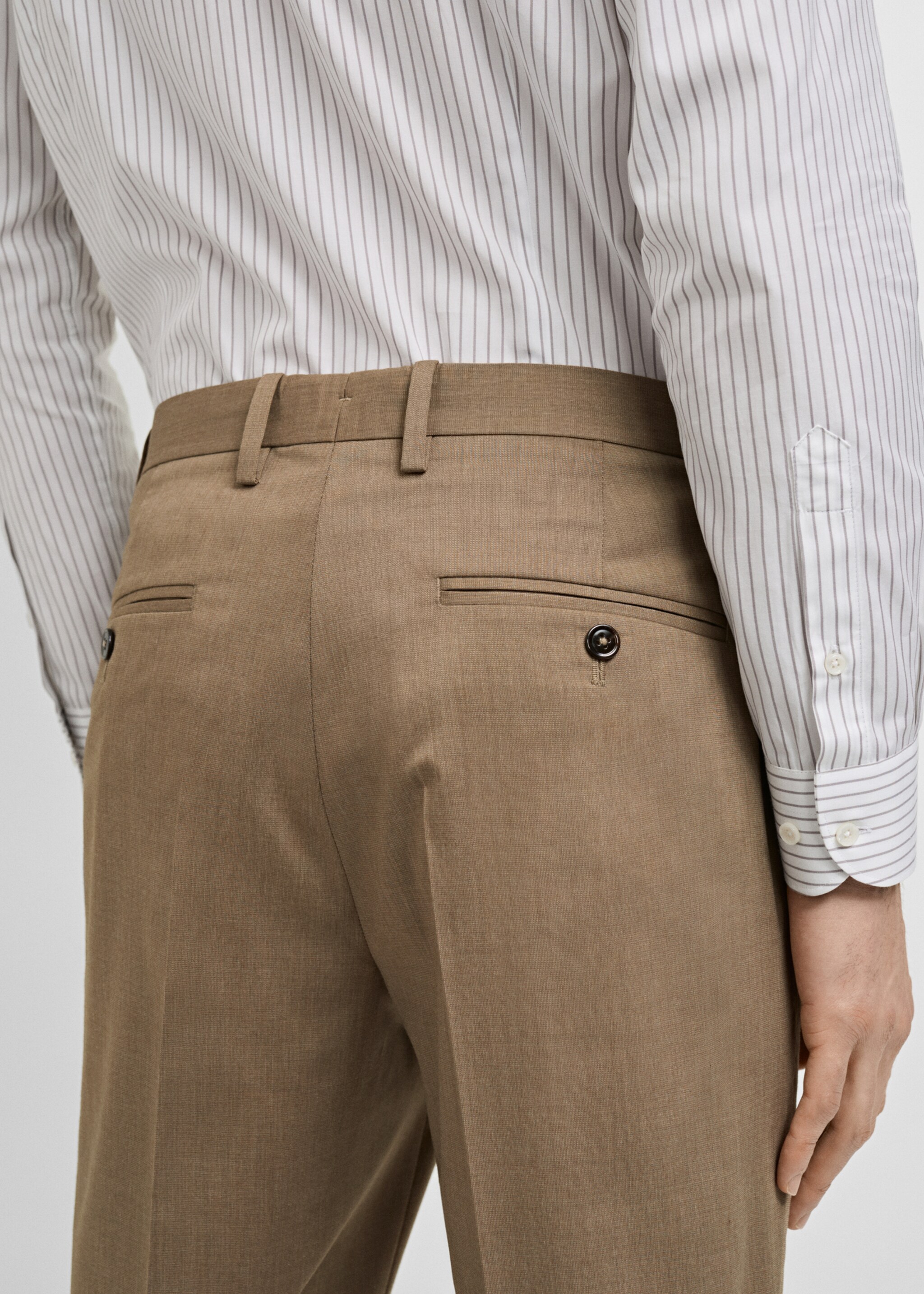 Monaco slim fit hlače za odijelo - Detalji artikla 6