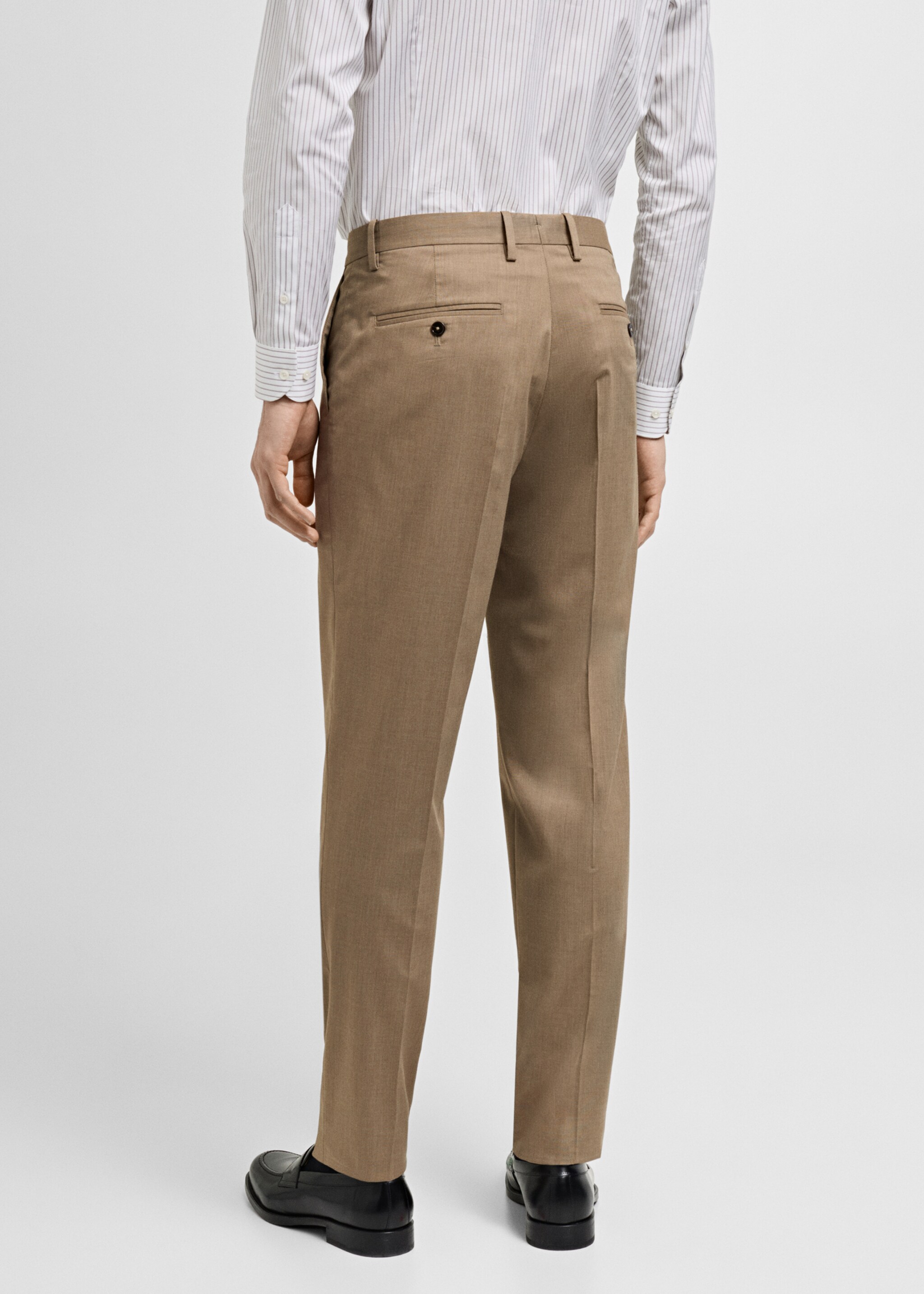 Monaco slim fit hlače za odijelo - Stražnji dio artikla