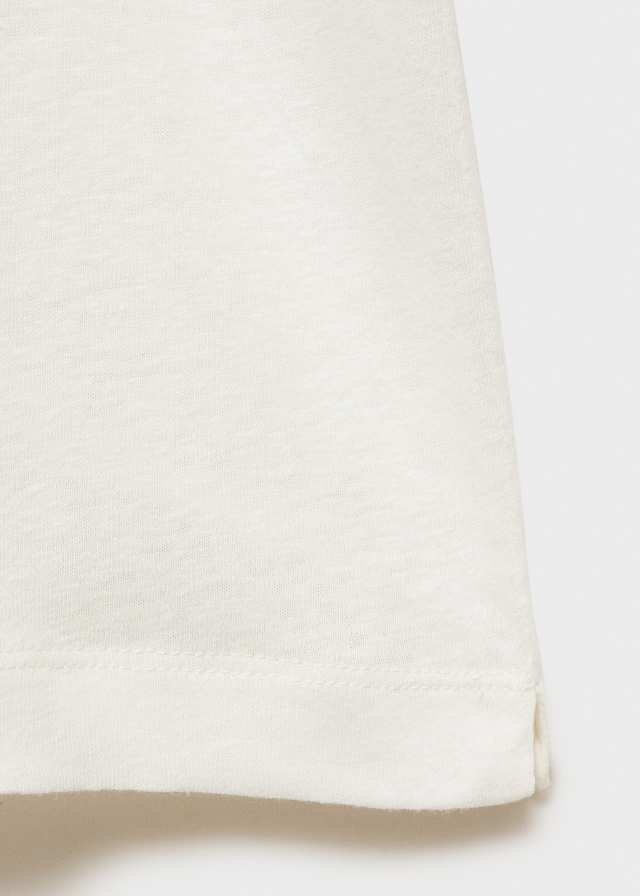 Camiseta lino slim fit - Detalle del artículo 0
