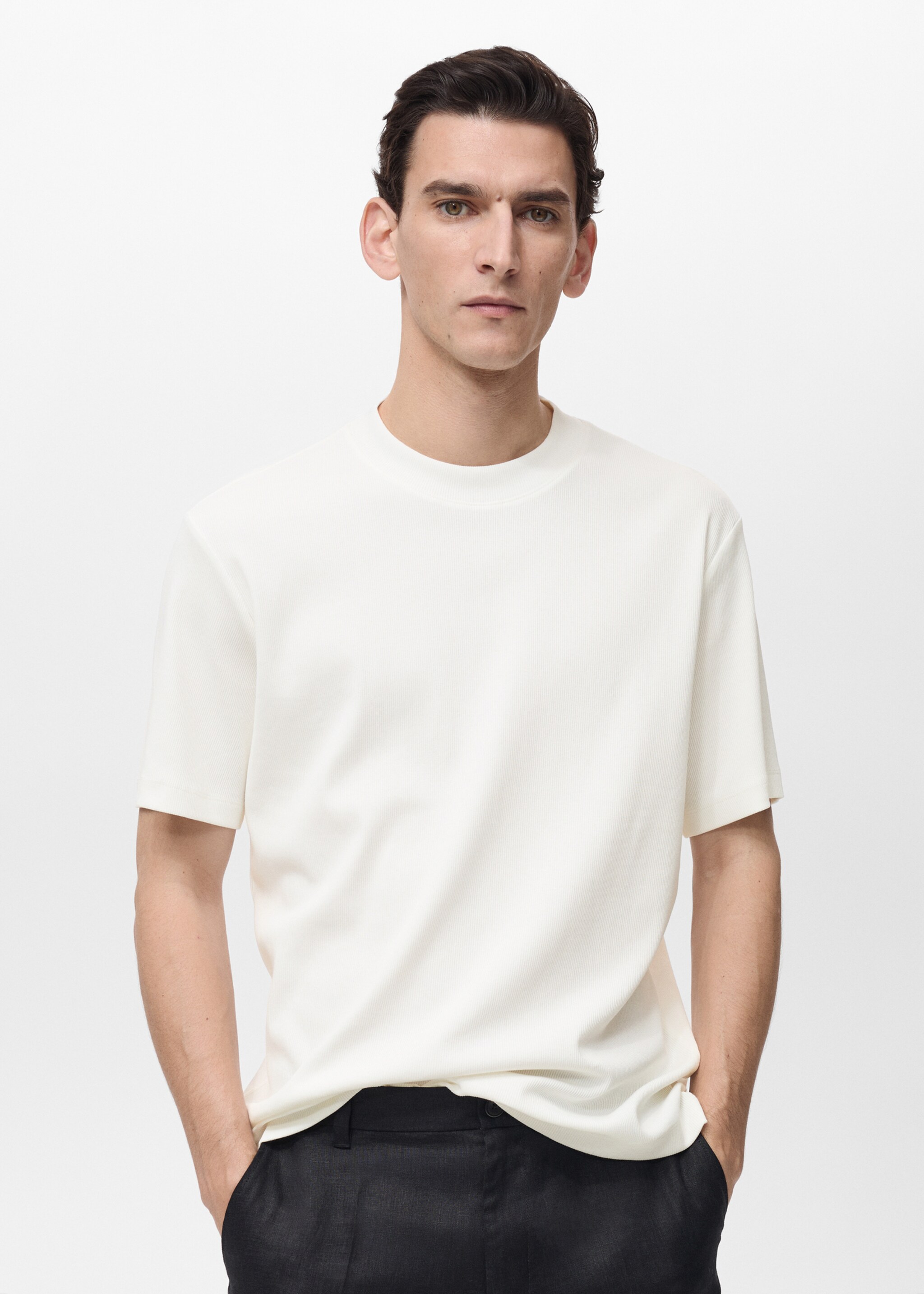 Camiseta algodón canale regular fit - Plano medio
