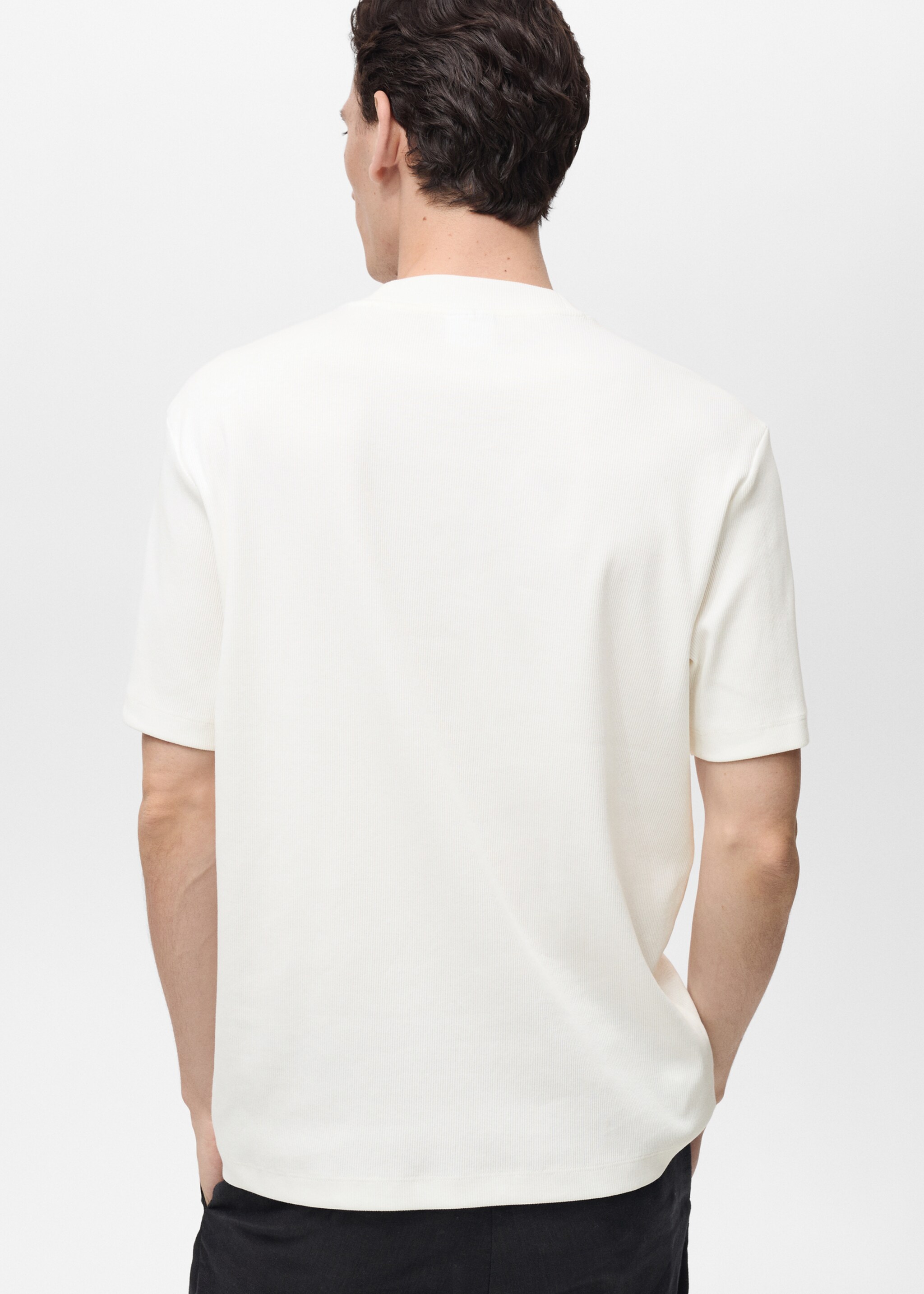 Camiseta algodón canale regular fit - Reverso del artículo