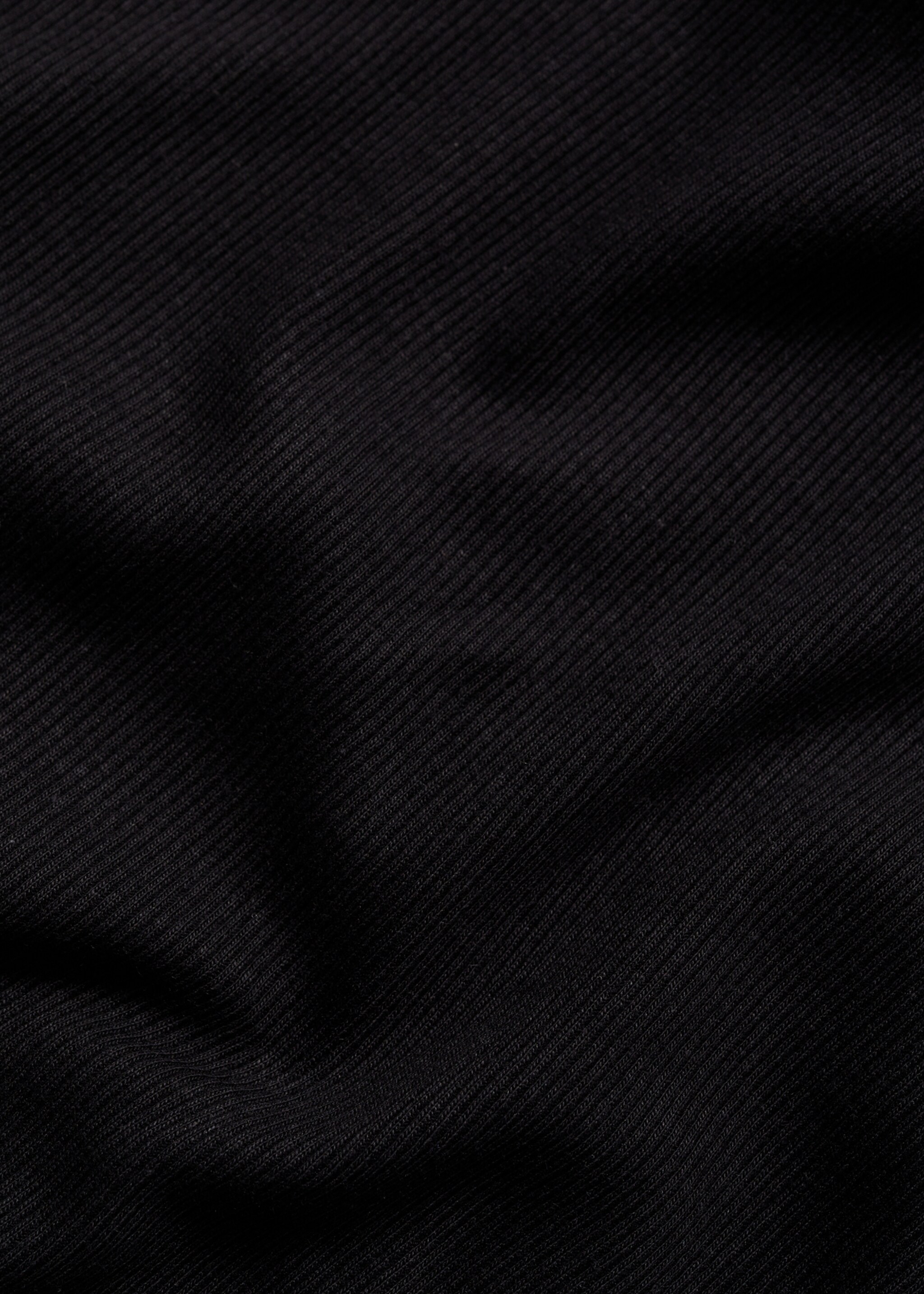 T-shirt en coton côtelé regular fit - Détail de l'article 0