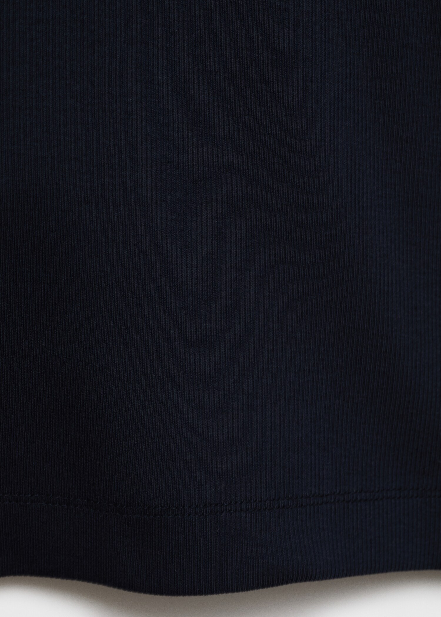 Slim-fit ribbed tank top - Details of the article 0