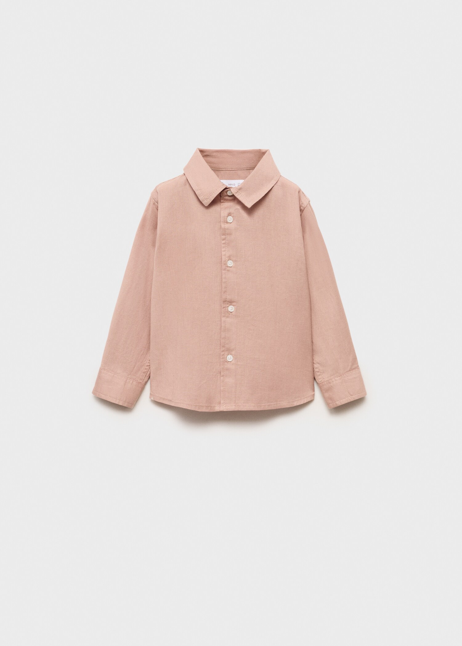 Cotton and linen shirt - Article without model