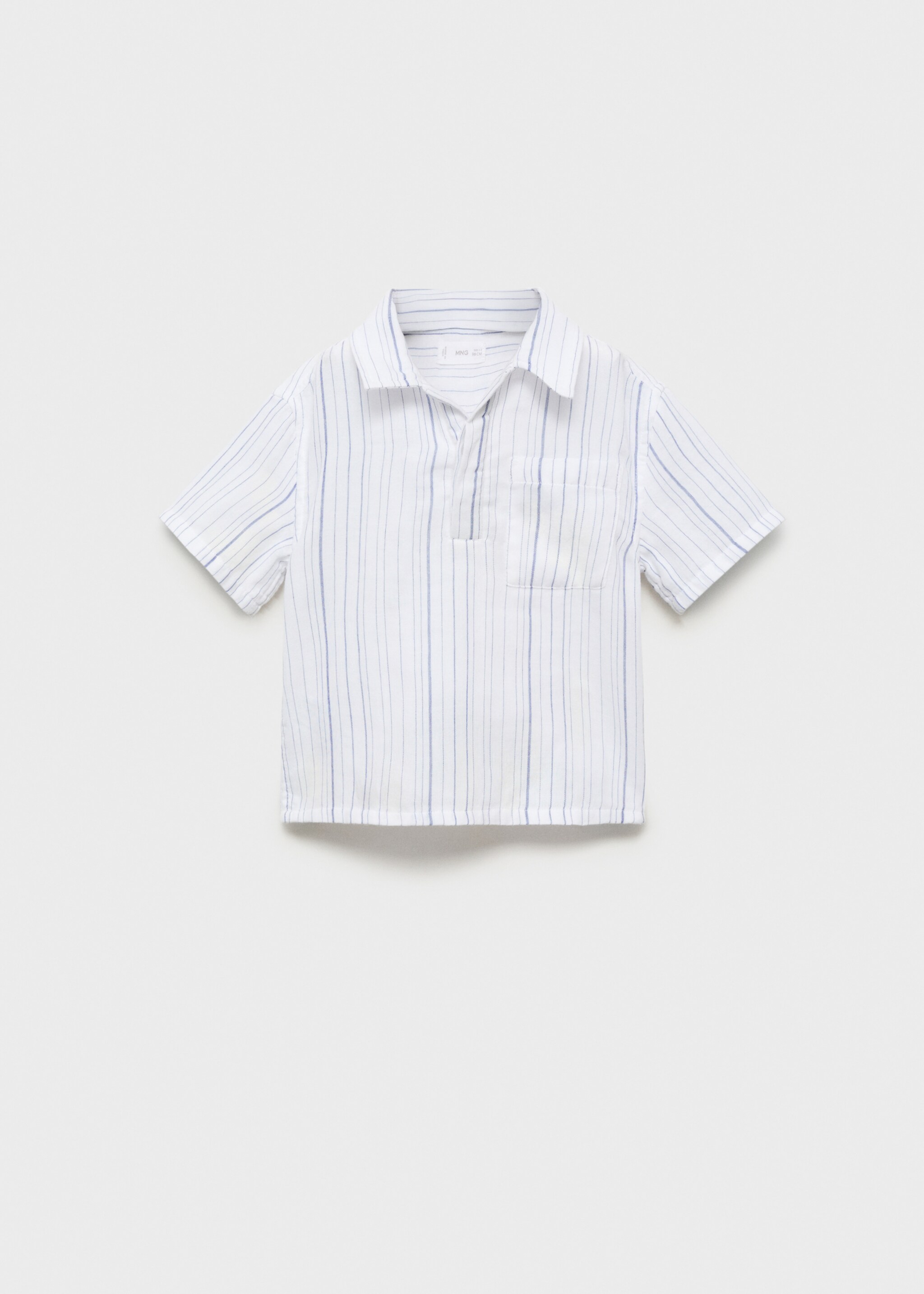 Striped cotton shirt - Article without model