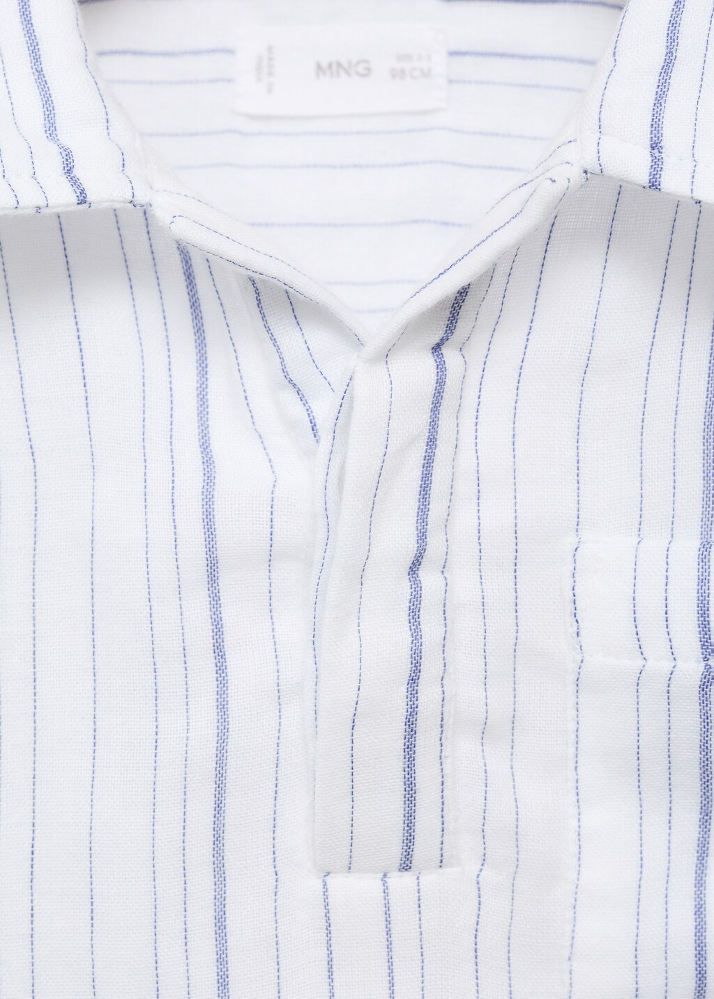 Striped cotton shirt