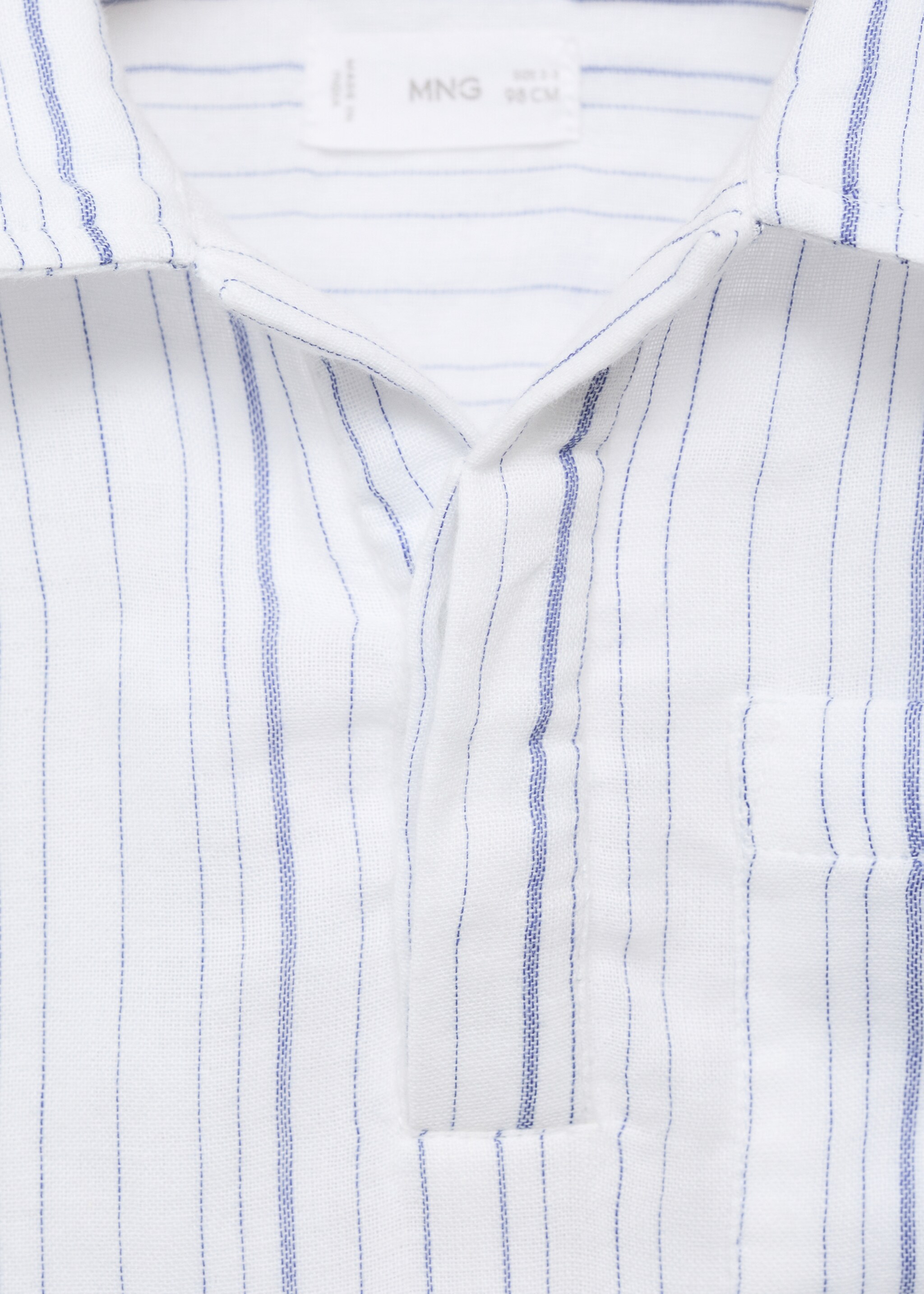 Striped cotton shirt - Details of the article 8