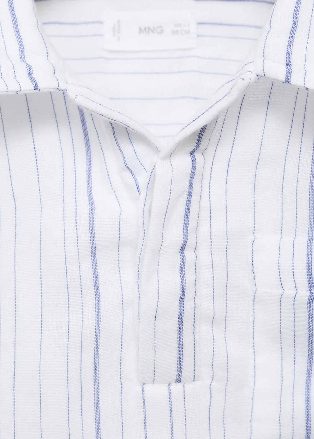 Striped cotton shirt