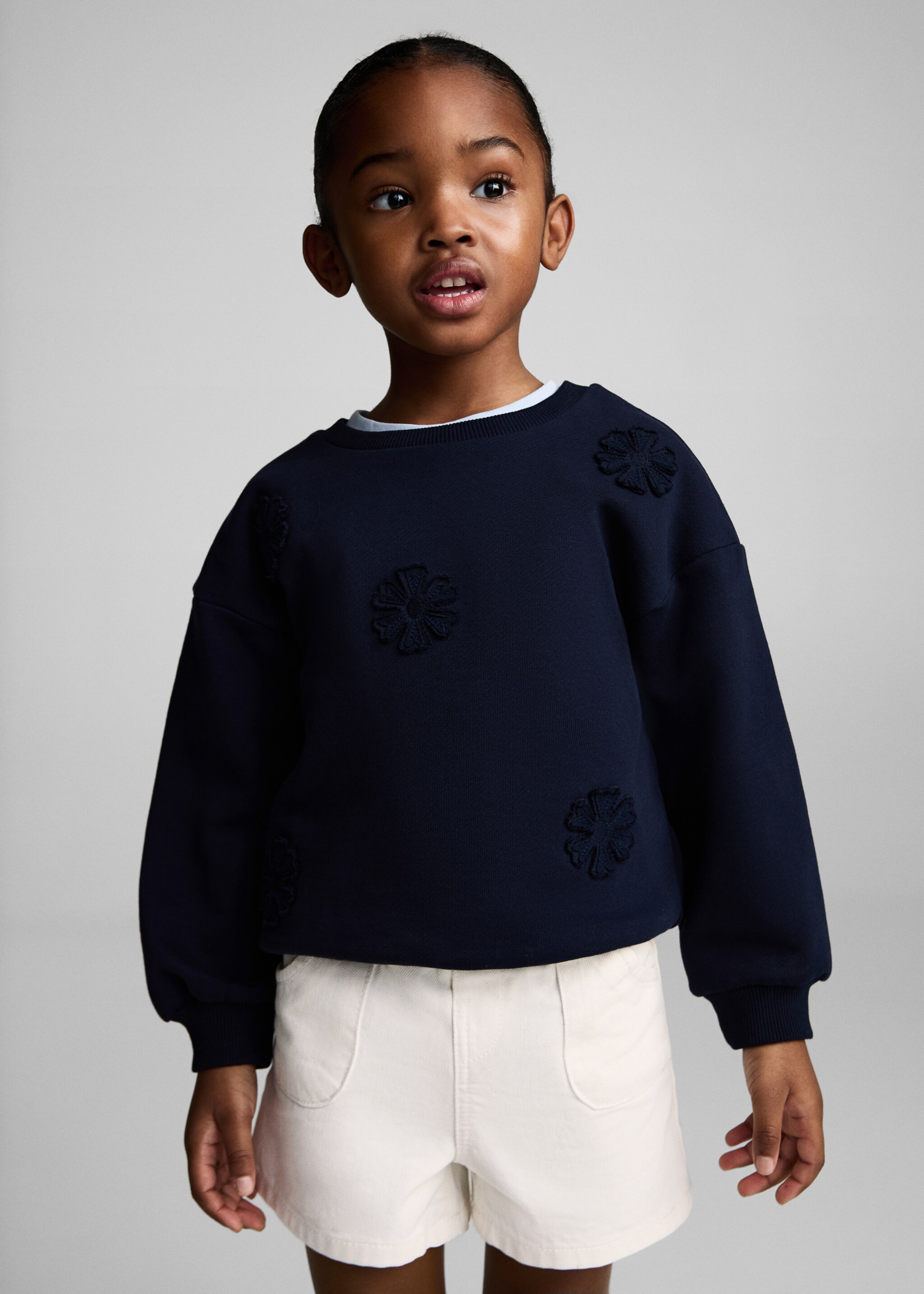 Short jean paperbag - Plan moyen