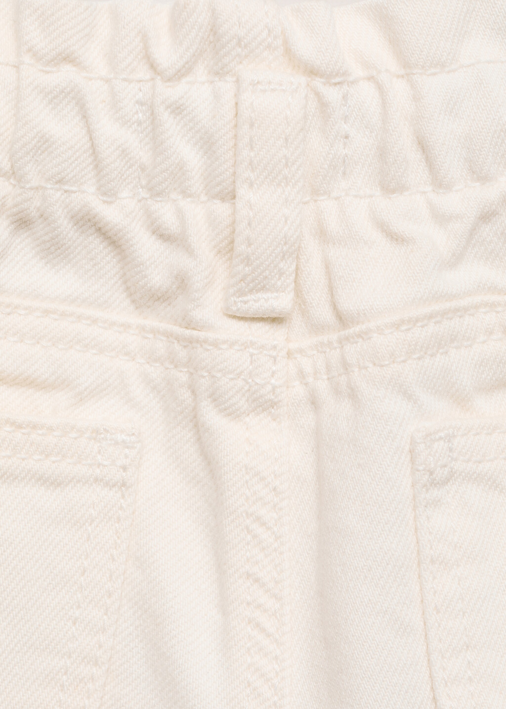 Short en jean paperbag - Détail de l'article 0