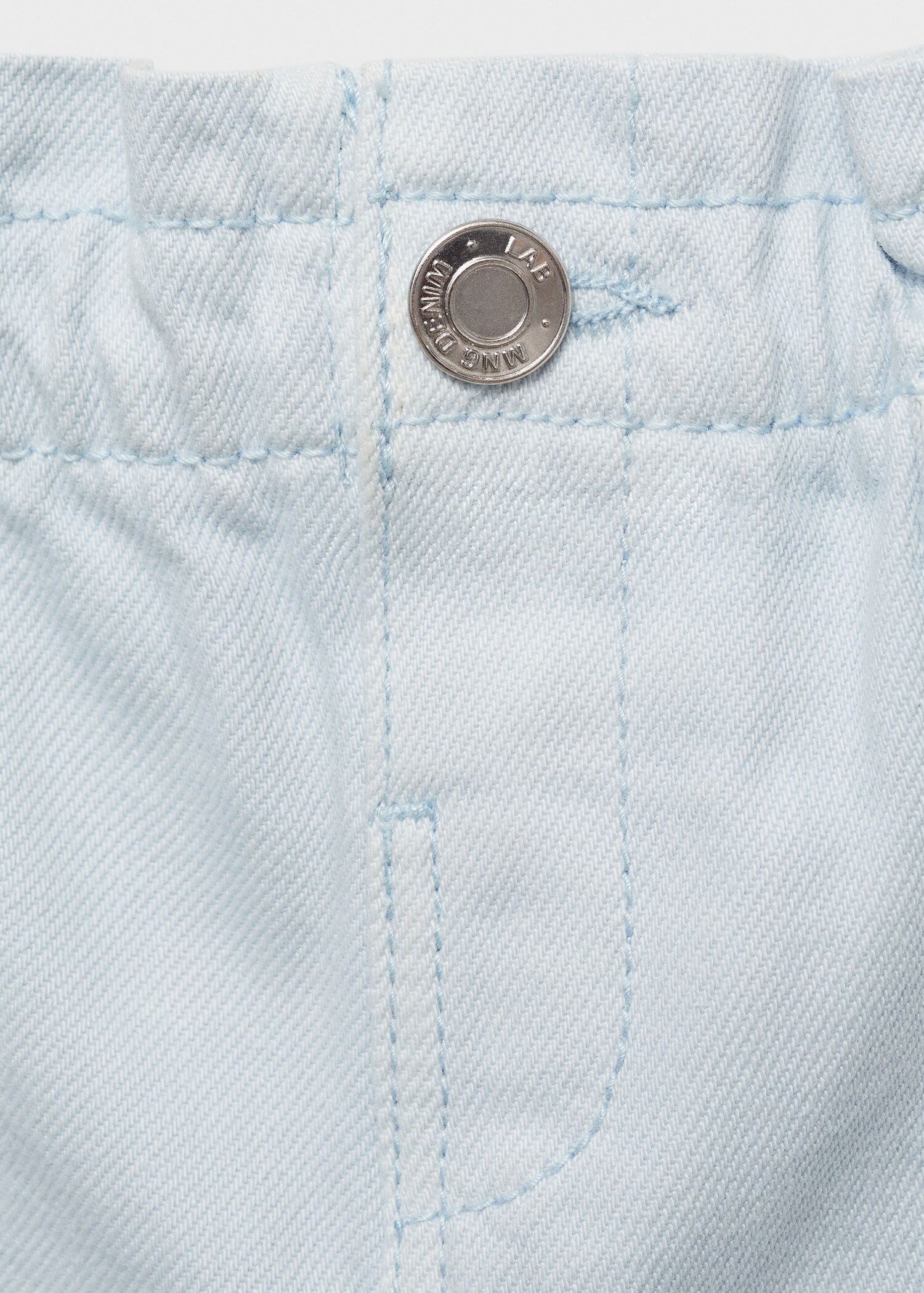 Short en jean paperbag - Détail de l'article 8