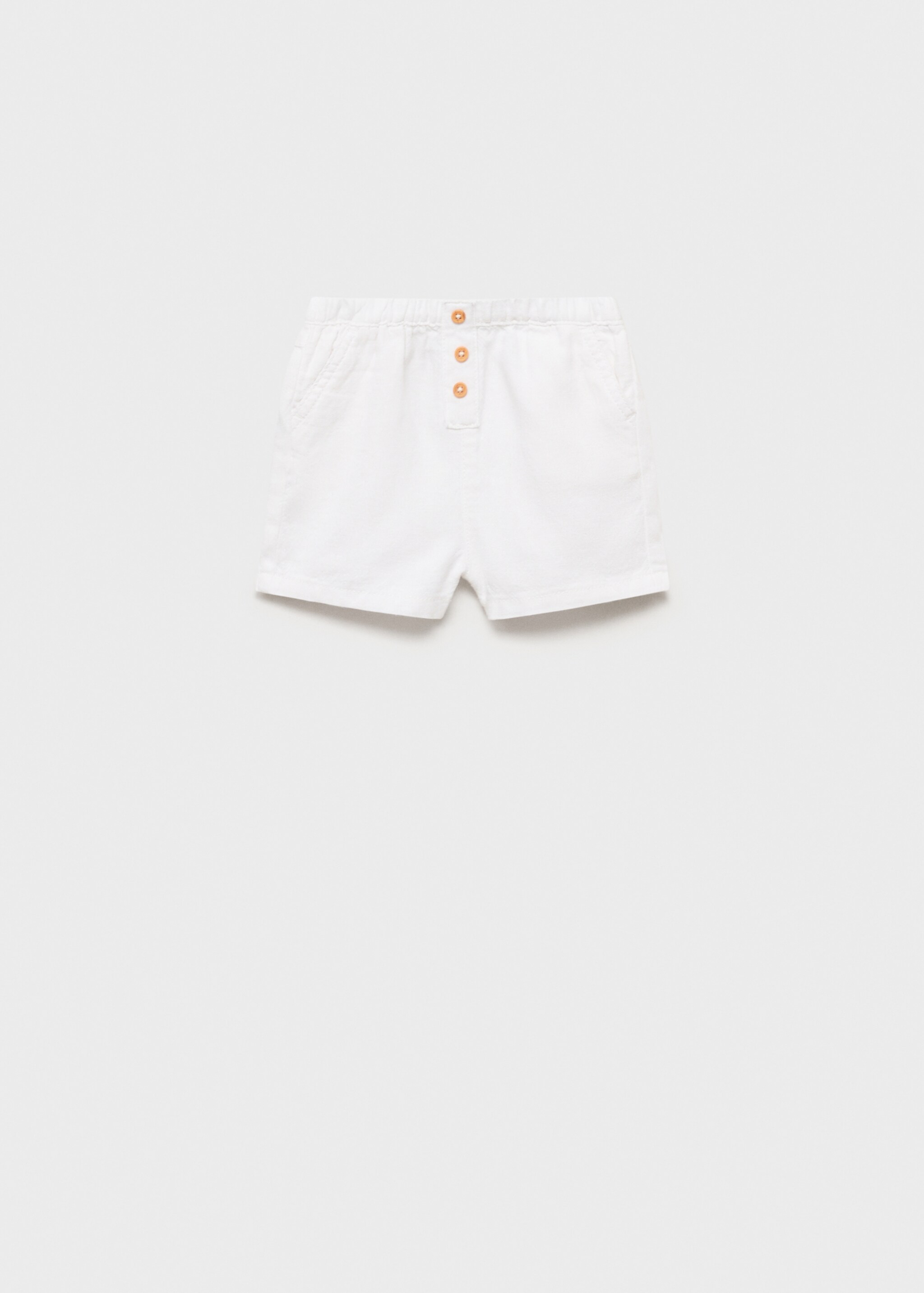Cotton linen shorts - Article without model