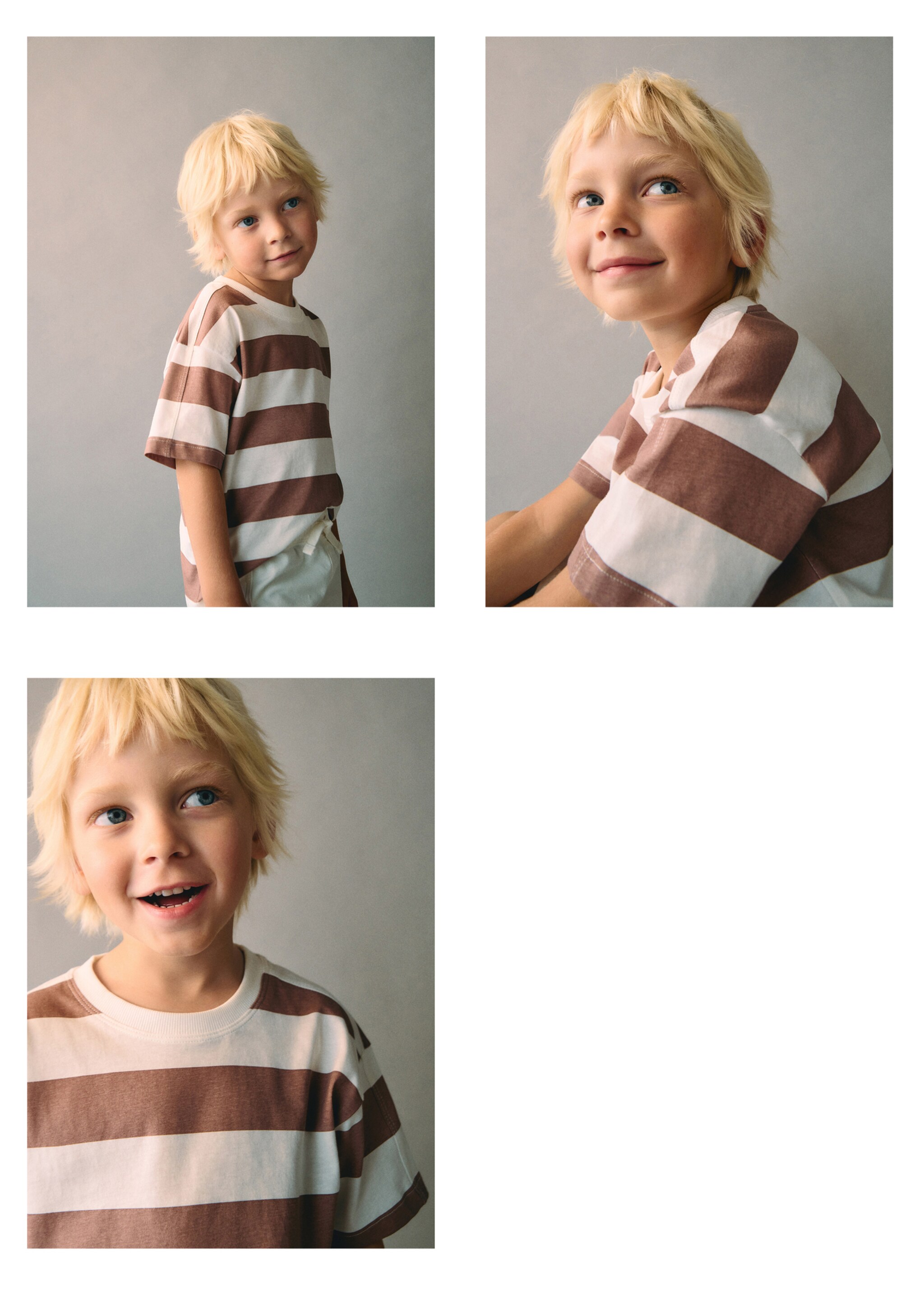 Striped cotton T-shirt - Details of the article 5