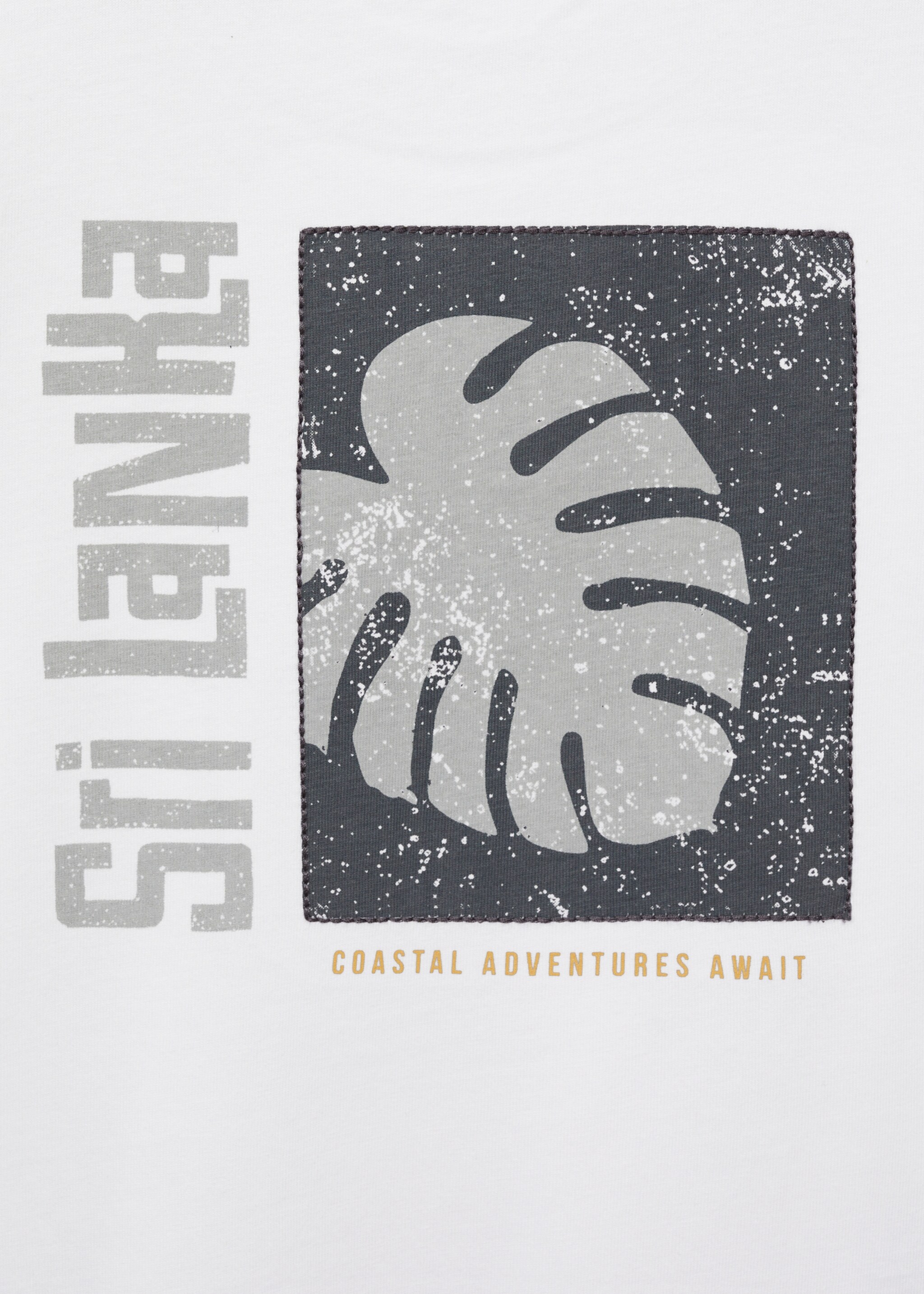 Printed cotton-blend t-shirt - Details of the article 0