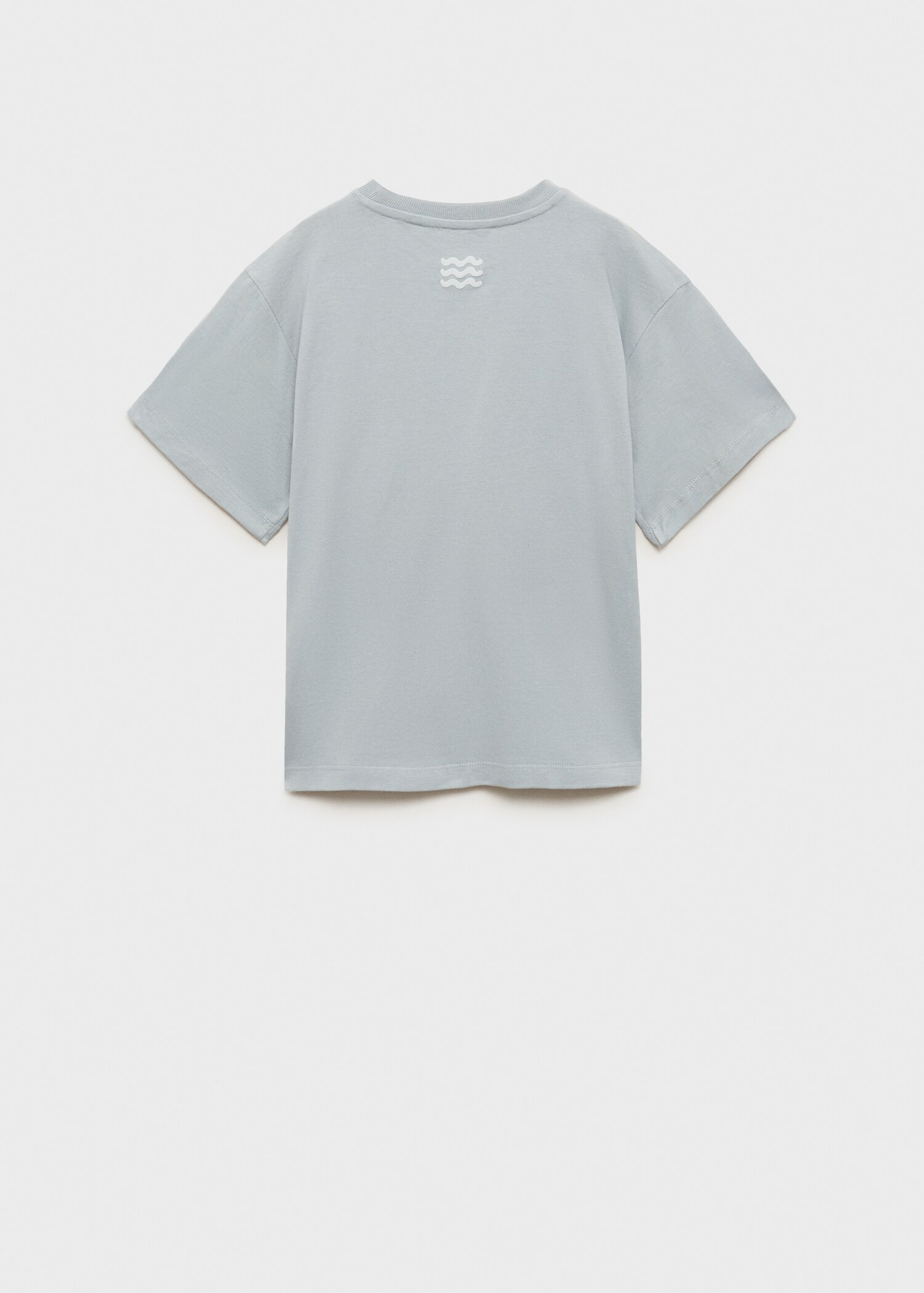 Surf printed t-shirt - Reverse of the article