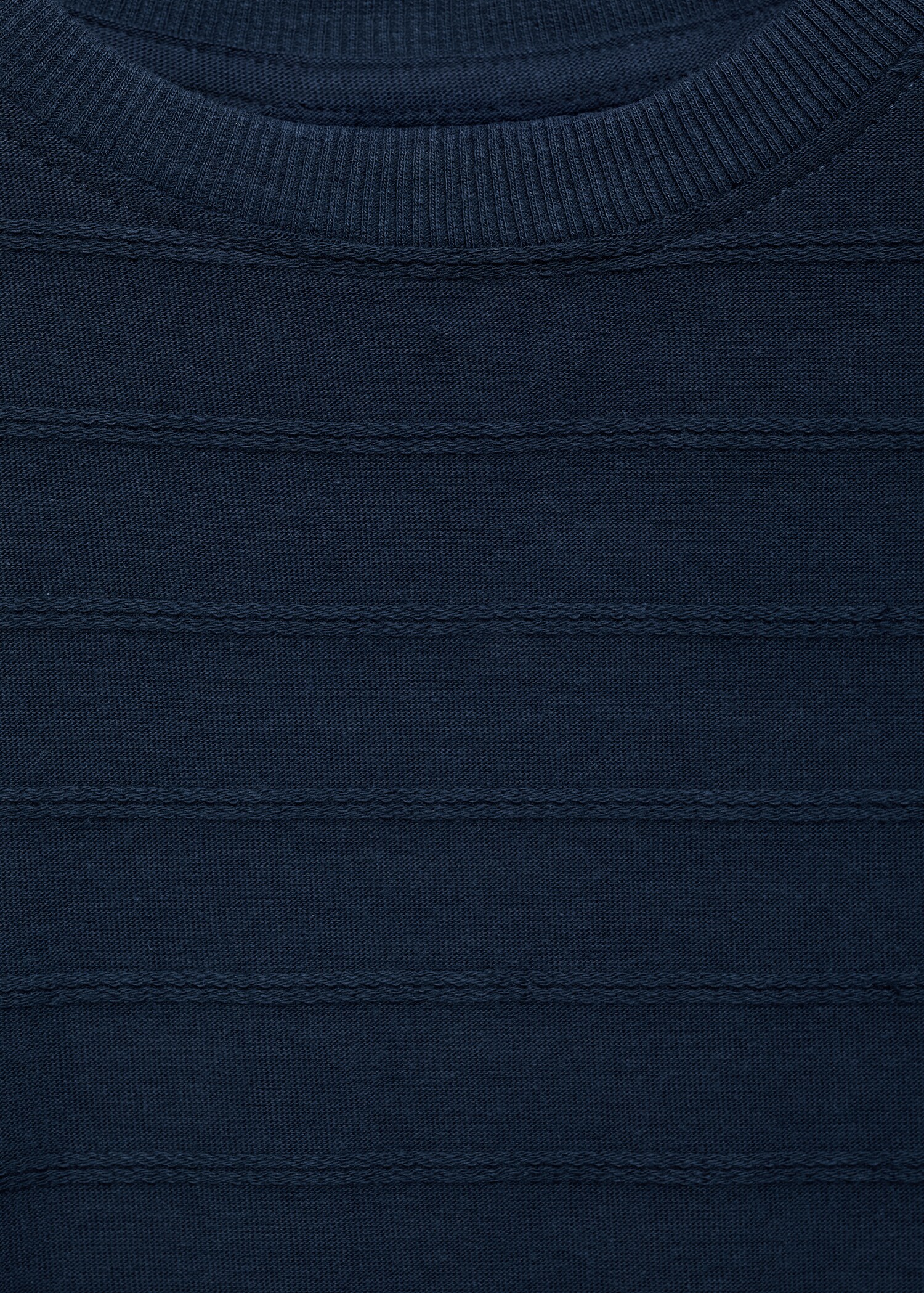 T-shirt bomull ränder relief - Detaljer om artikeln 8