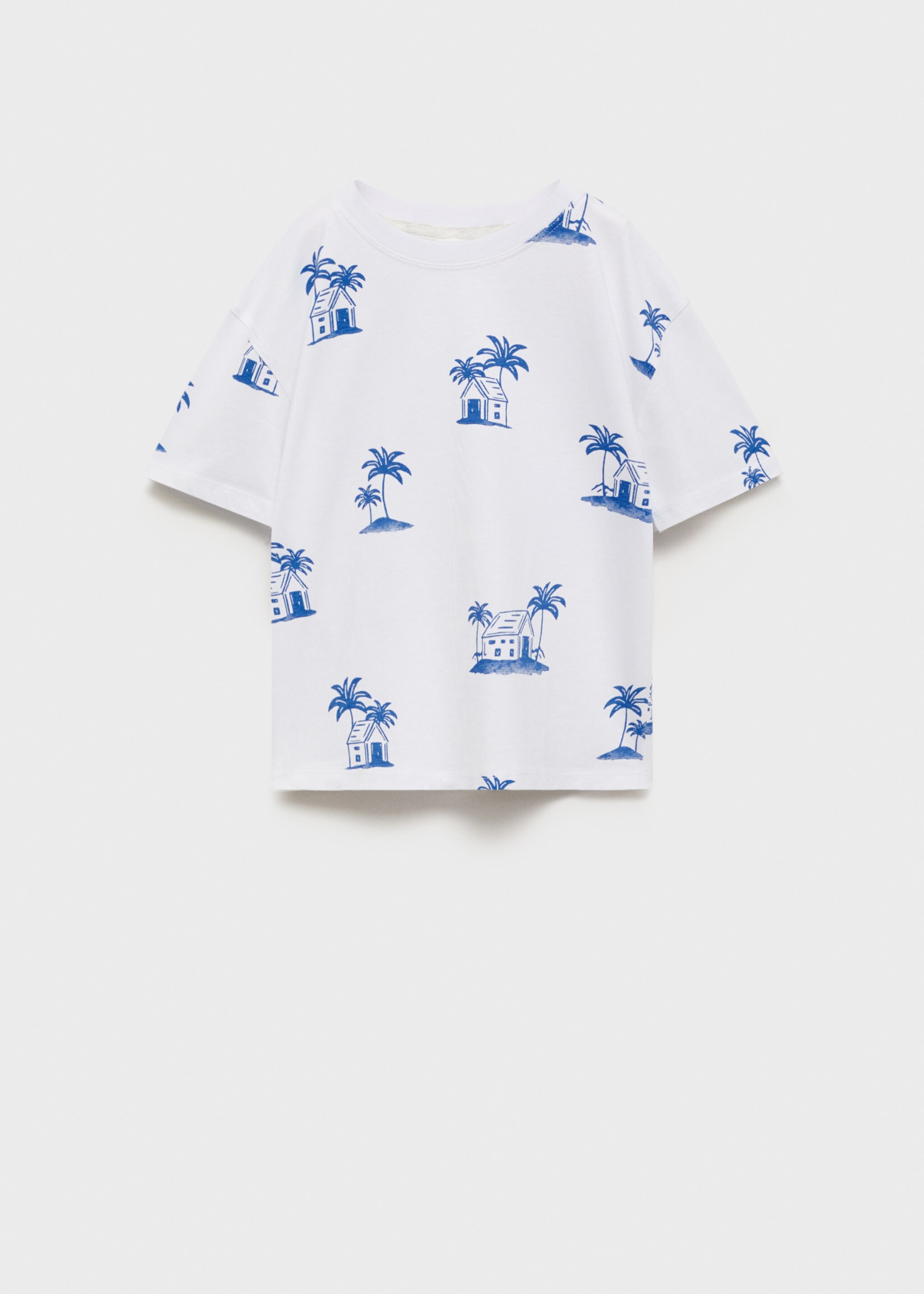 Palm print T-shirt - Article without model