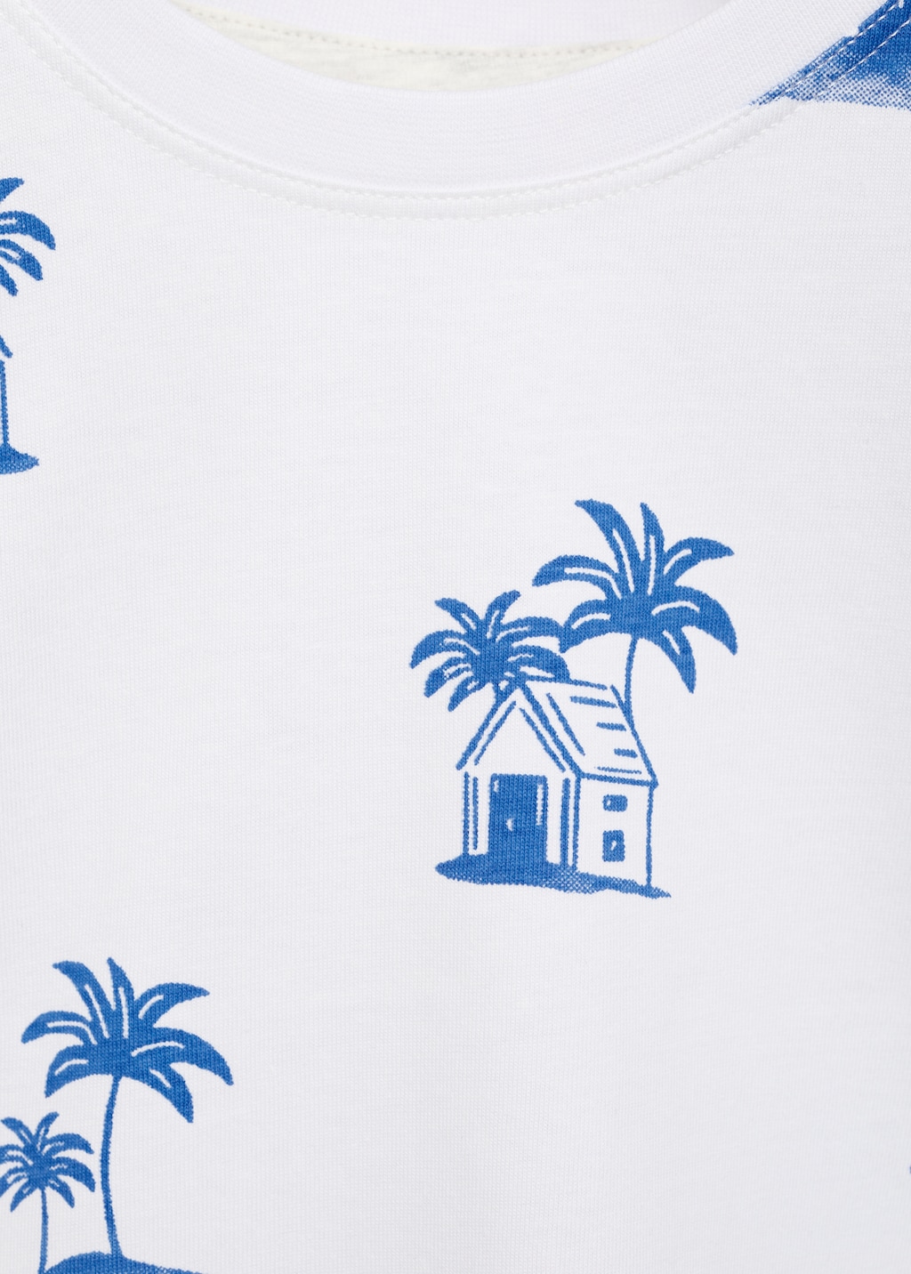 Palm print T-shirt