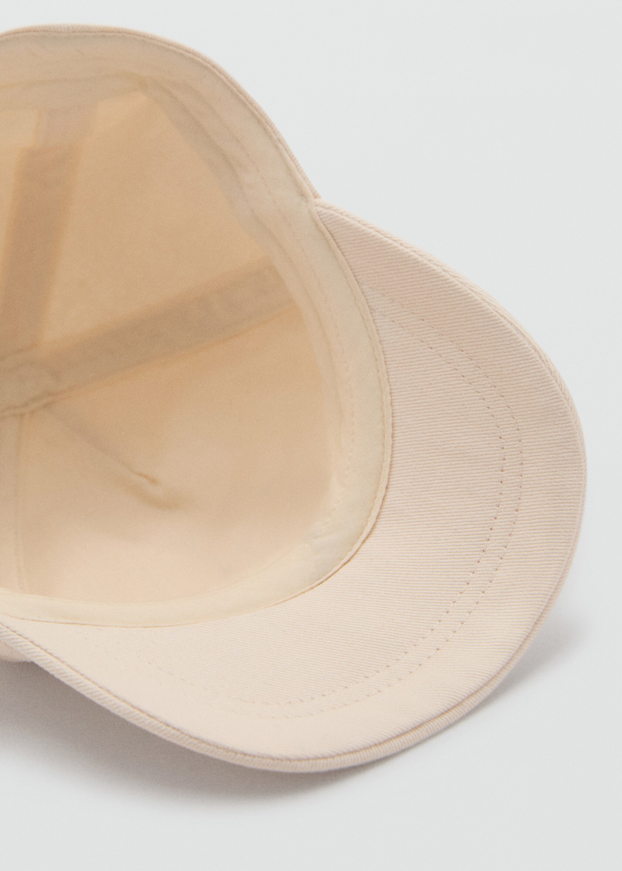 Embroidered detail cap - Details of the article 1