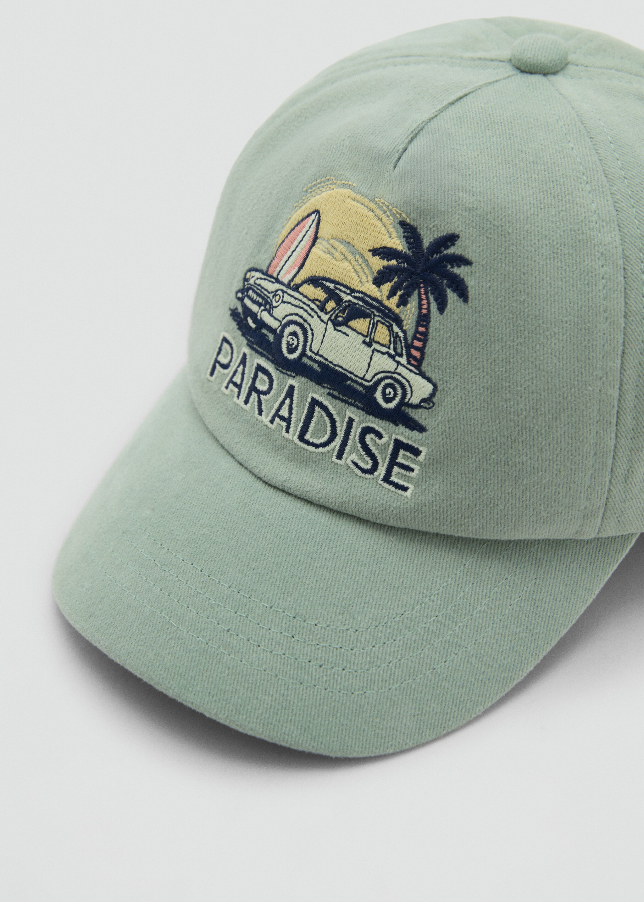 Tropical print cap - Details of the article 2