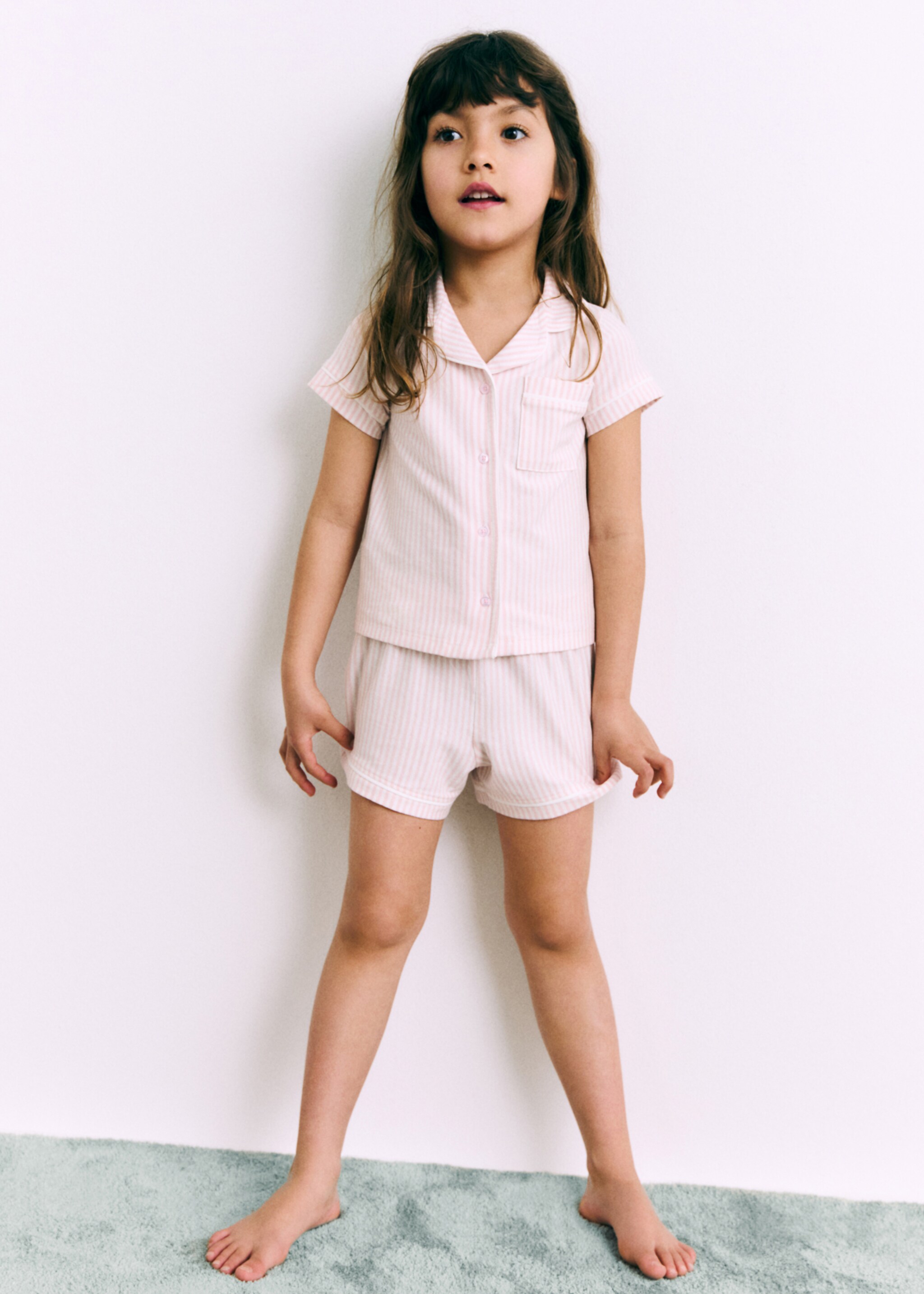 Striped short pyjamas - Details of the article 5