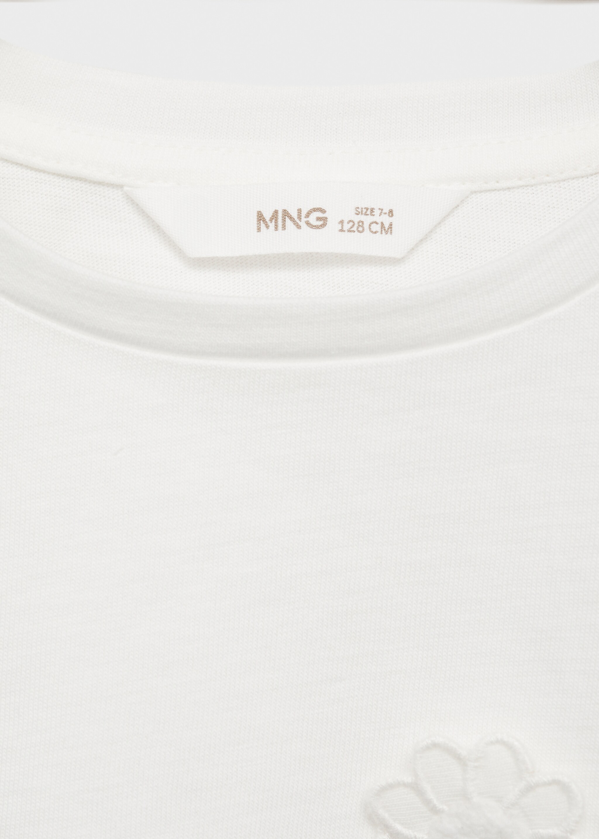 Floral cotton t-shirt - Details of the article 0