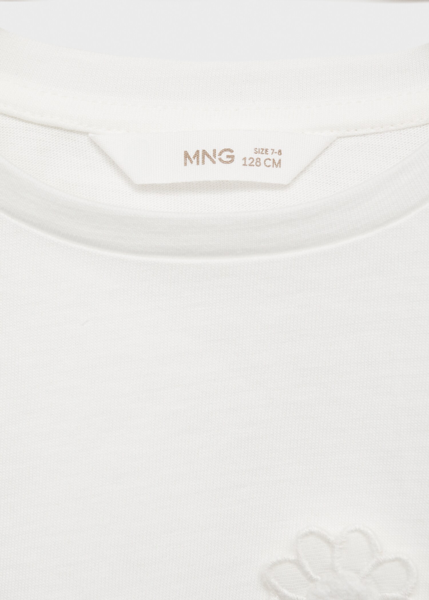 Floral cotton t-shirt - Details of the article 0