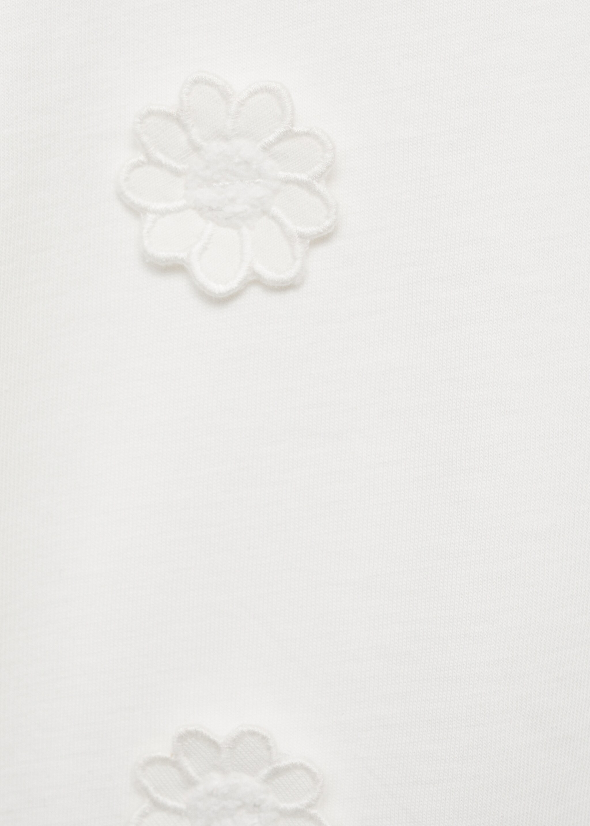 Floral cotton t-shirt - Details of the article 8