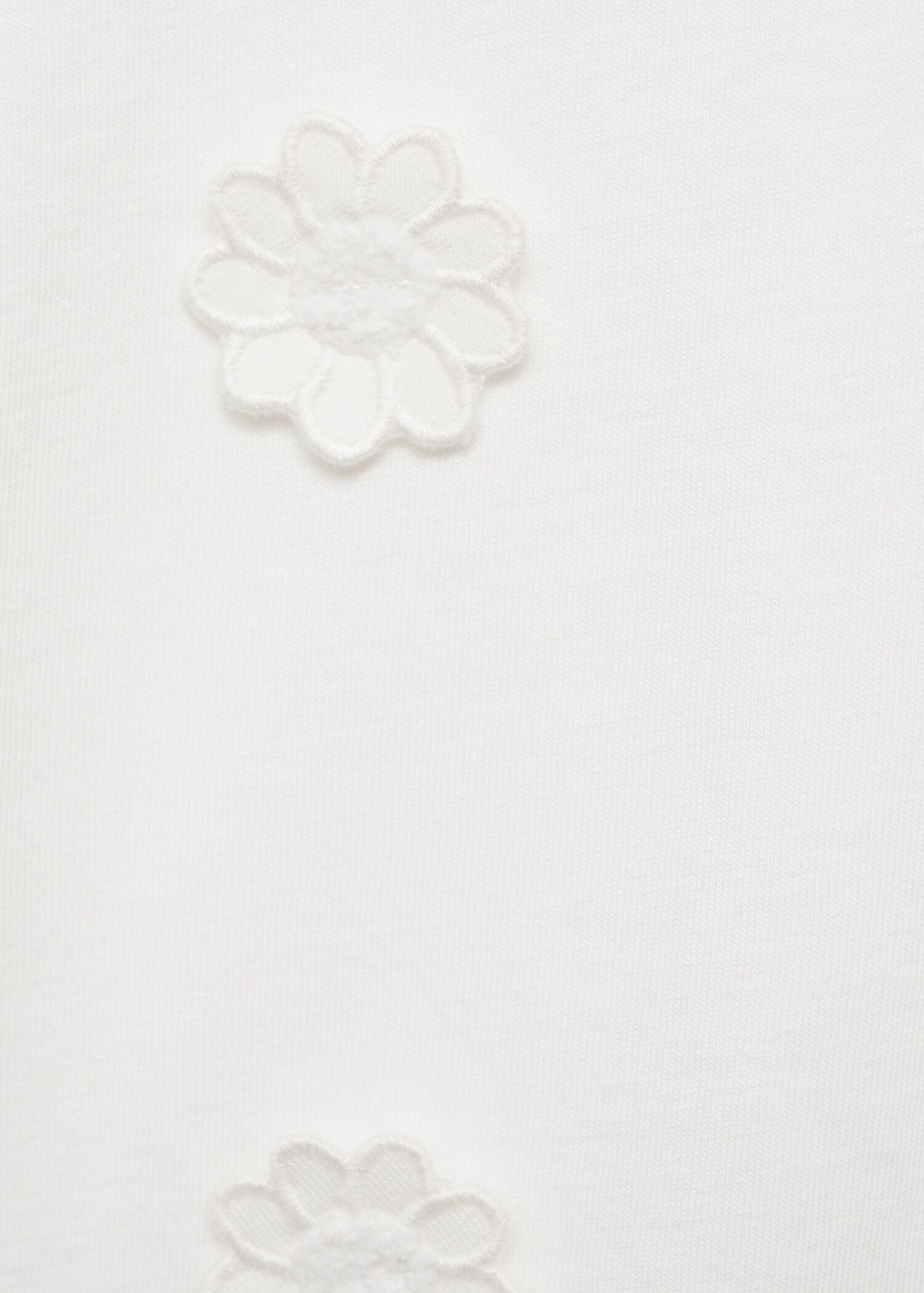 Floral cotton t-shirt - Details of the article 8