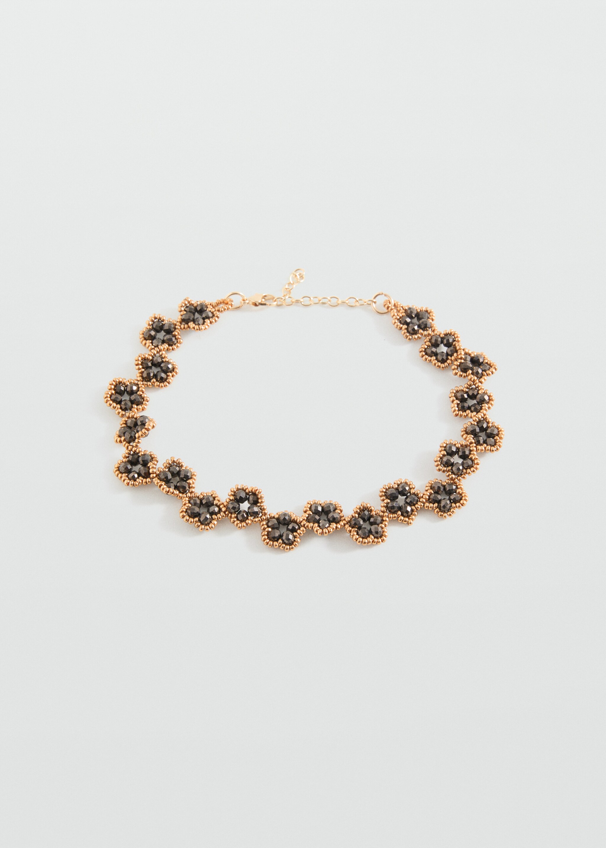 Flower crystal necklace - Article without model