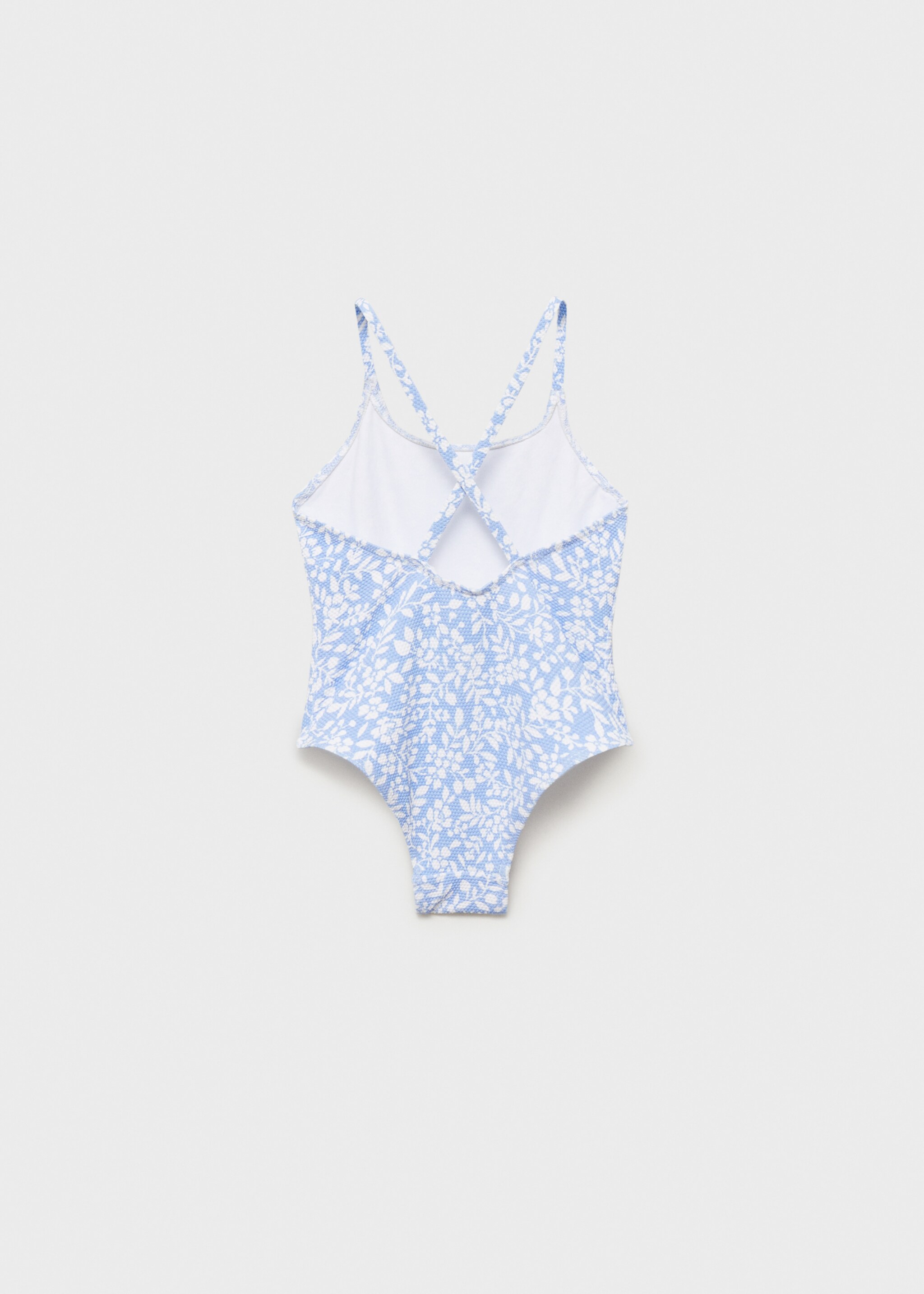 Floral print swimsuit - Reverse of the article