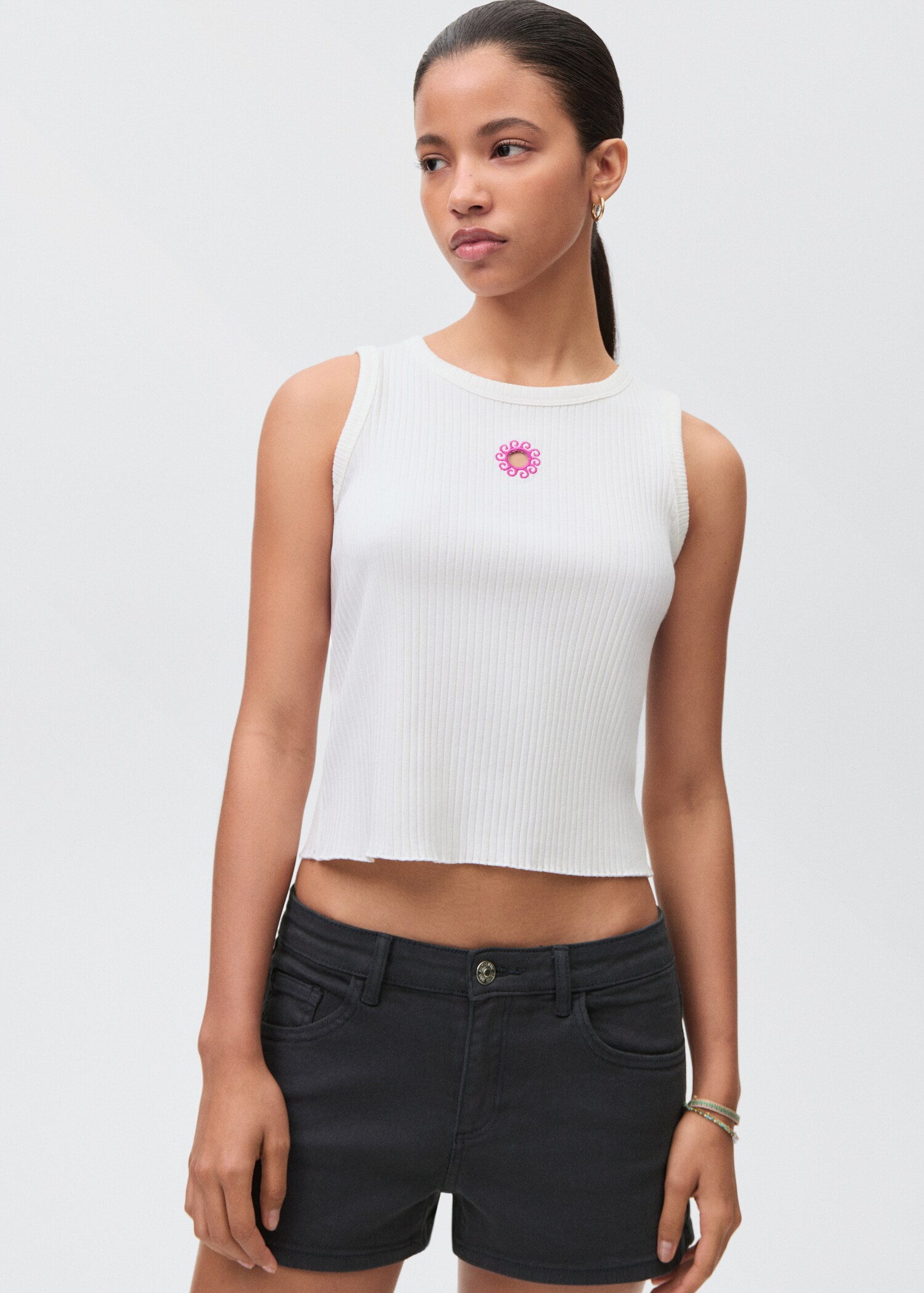 Low-waist shorts - Medium plane