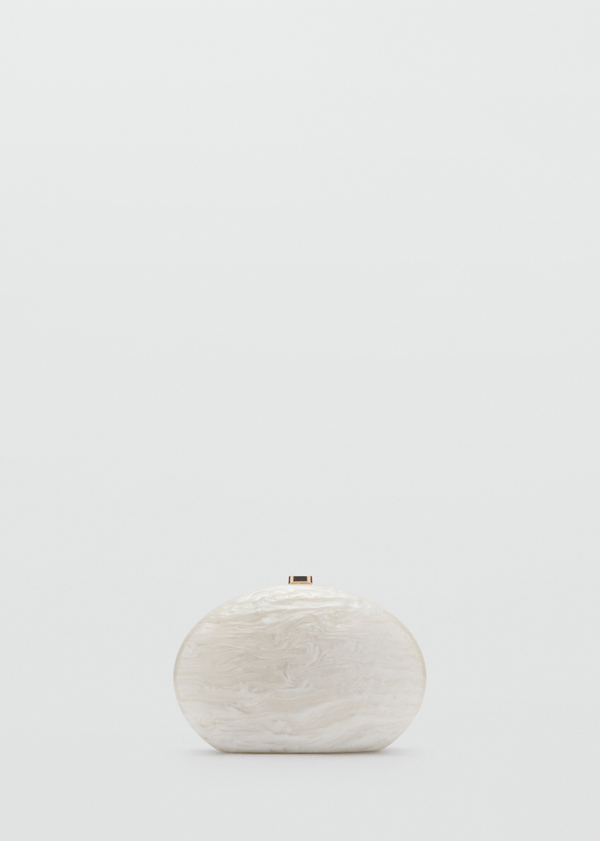Oval clutch bag - Article without model