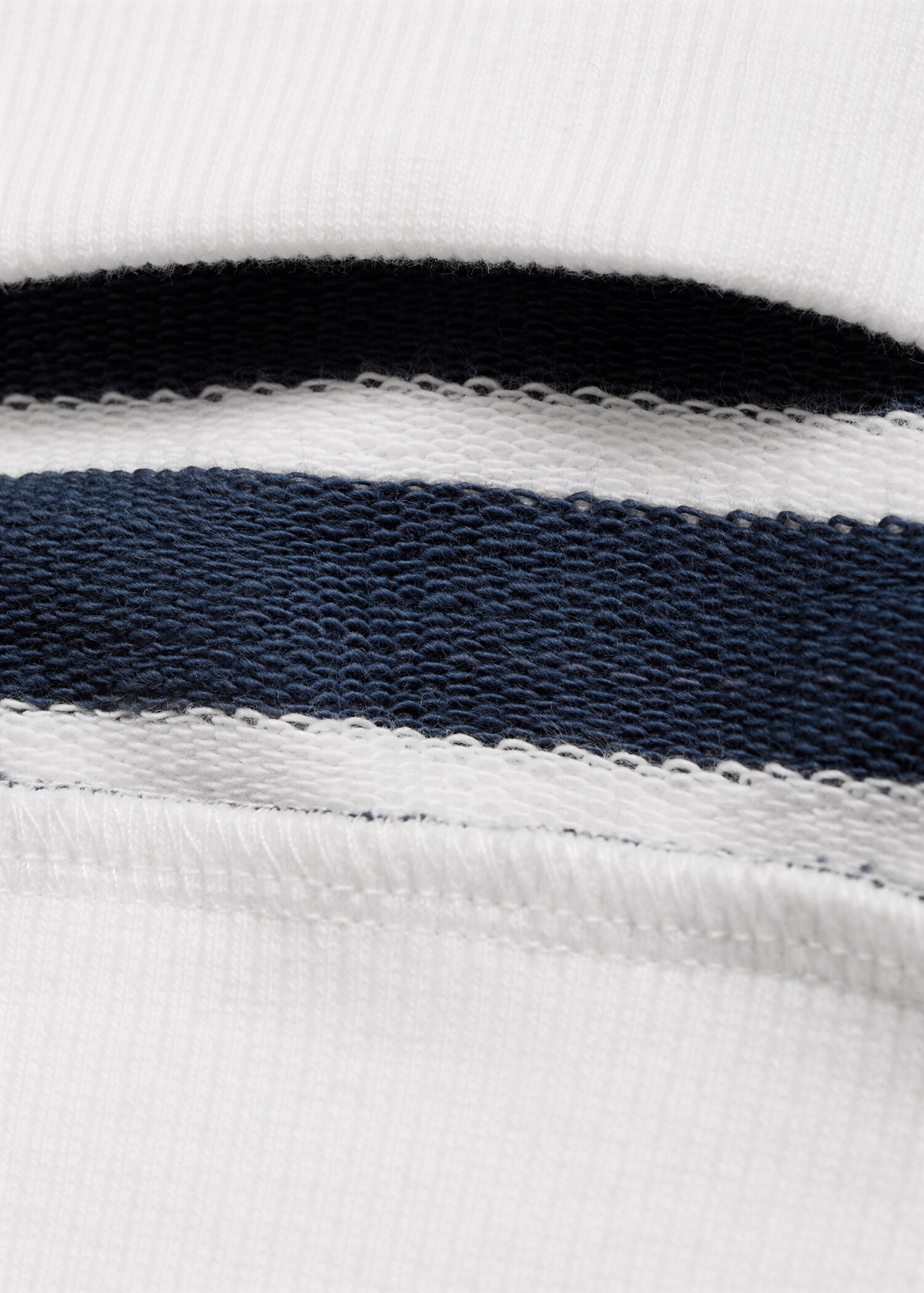 Sudadera estampado rayas - Detalle del artículo 0