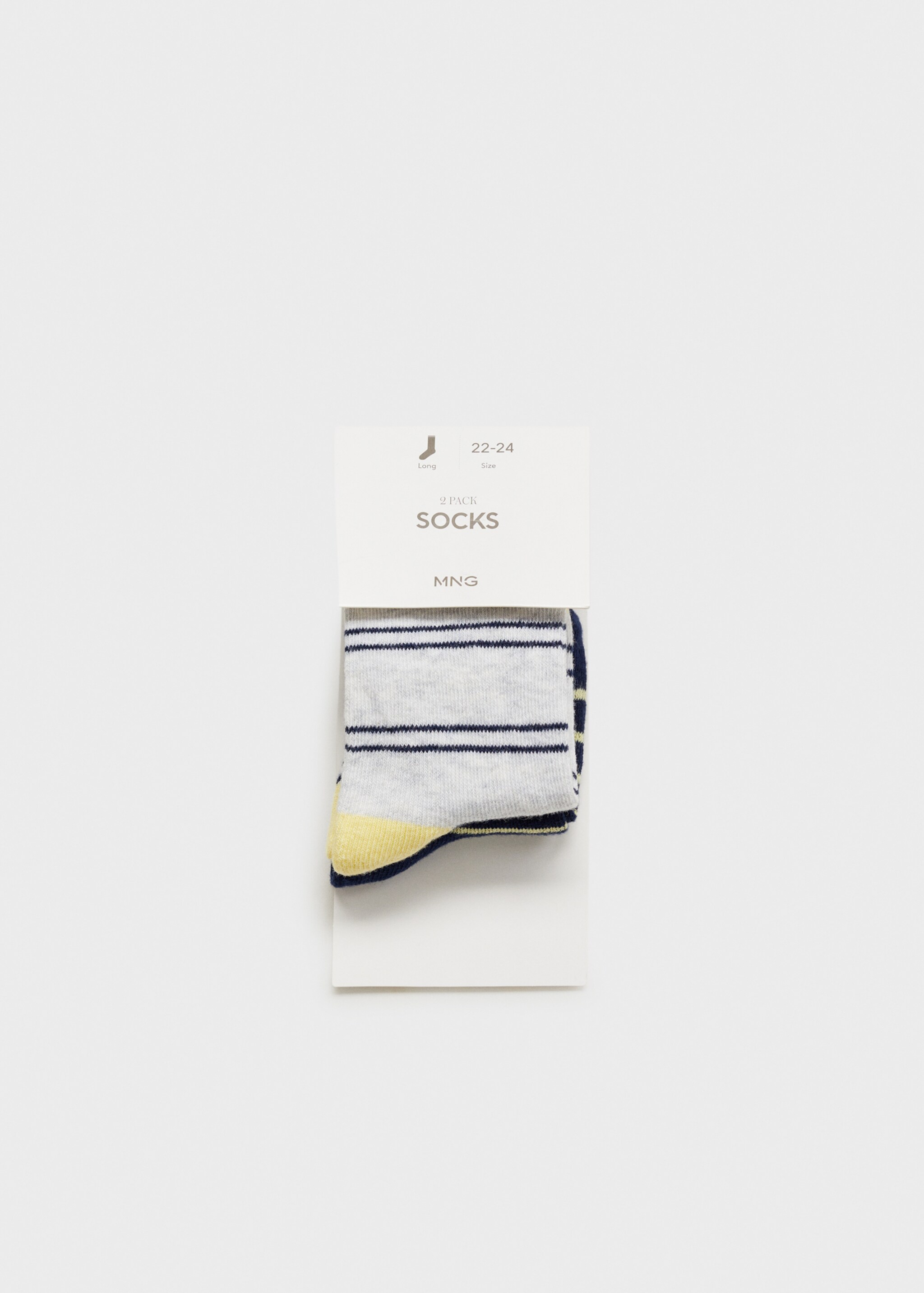 Pack 2 paires de chaussettes combinées - Article sans modèle