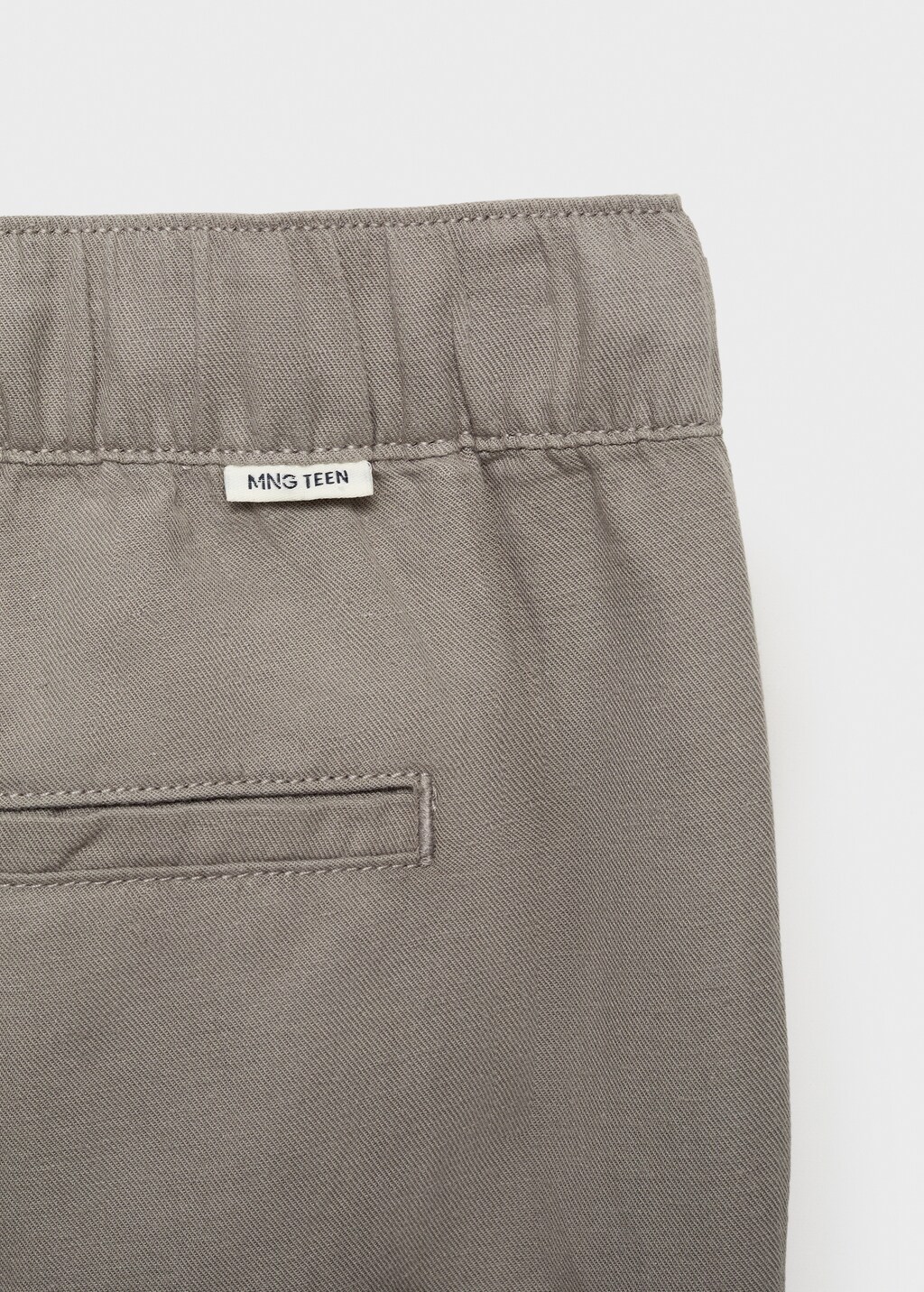 Cotton-linen jogger pants
