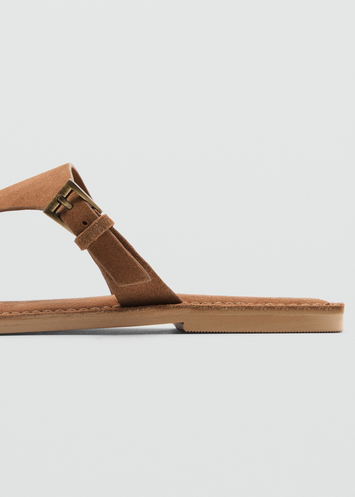 Buckle leather sandals - Details of the article 1
