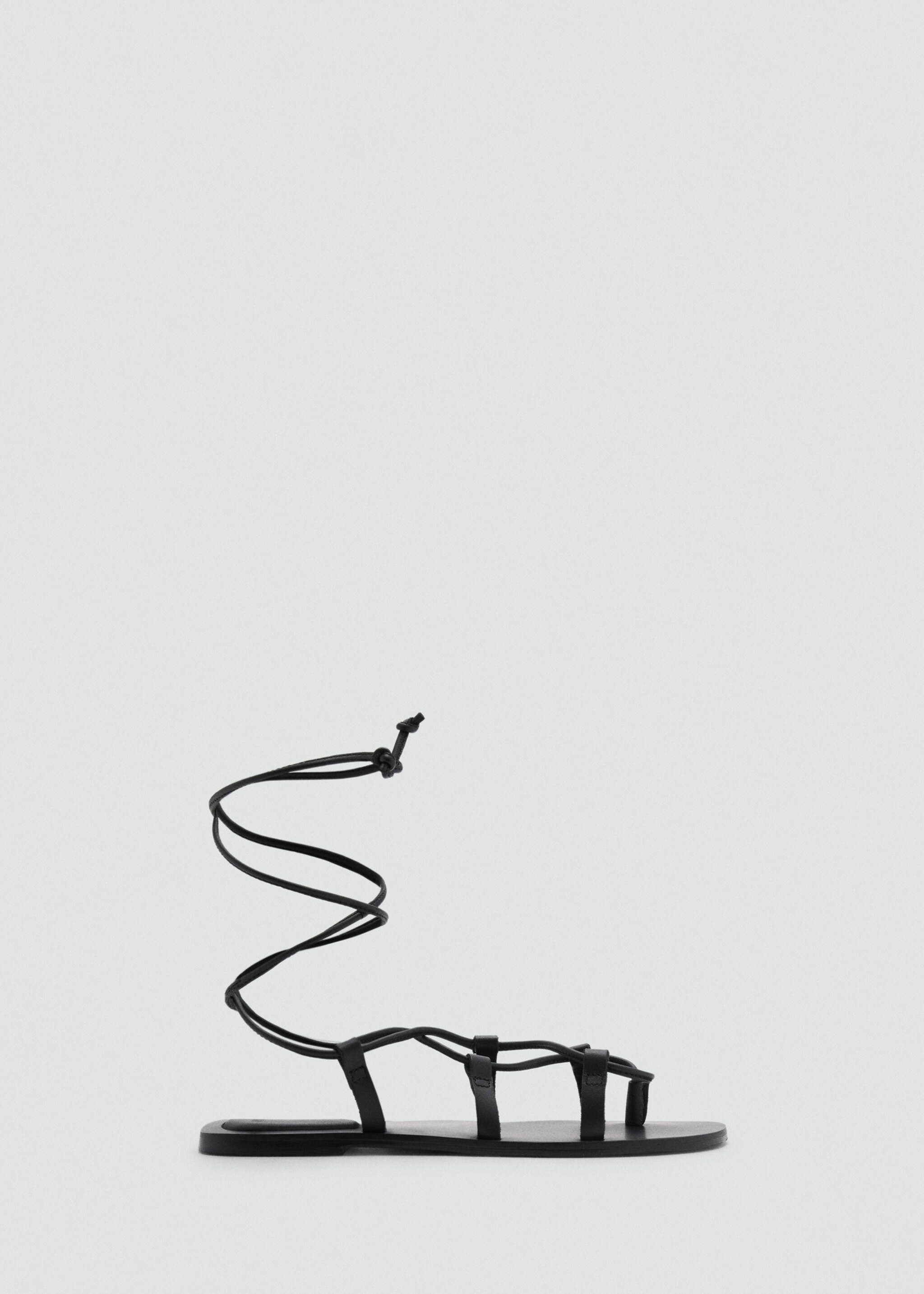 Leather straps sandals - Article without model