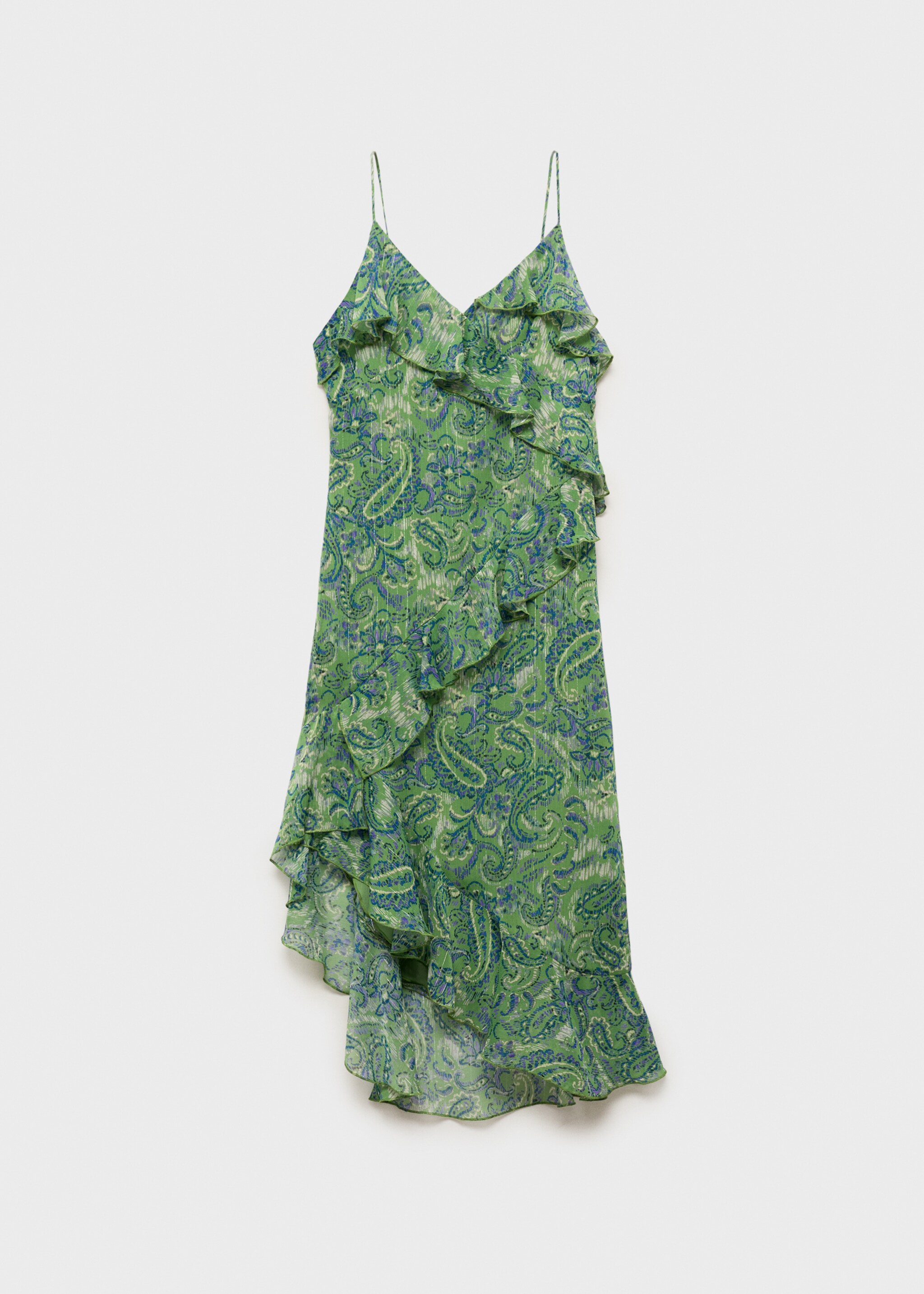 Bedrucktes Rüschenkleid - Artikel ohne Model