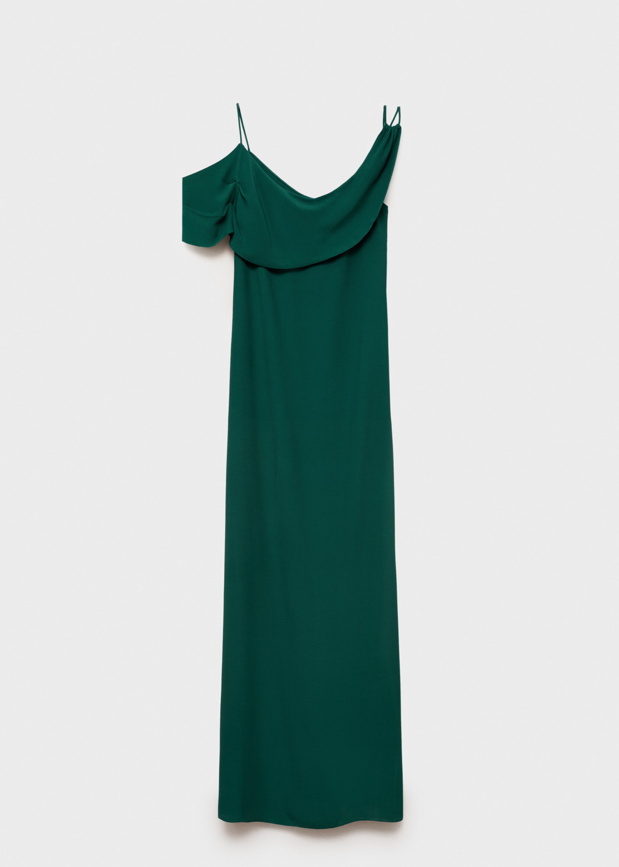Robe gaze asymétrique volant - Article sans modèle