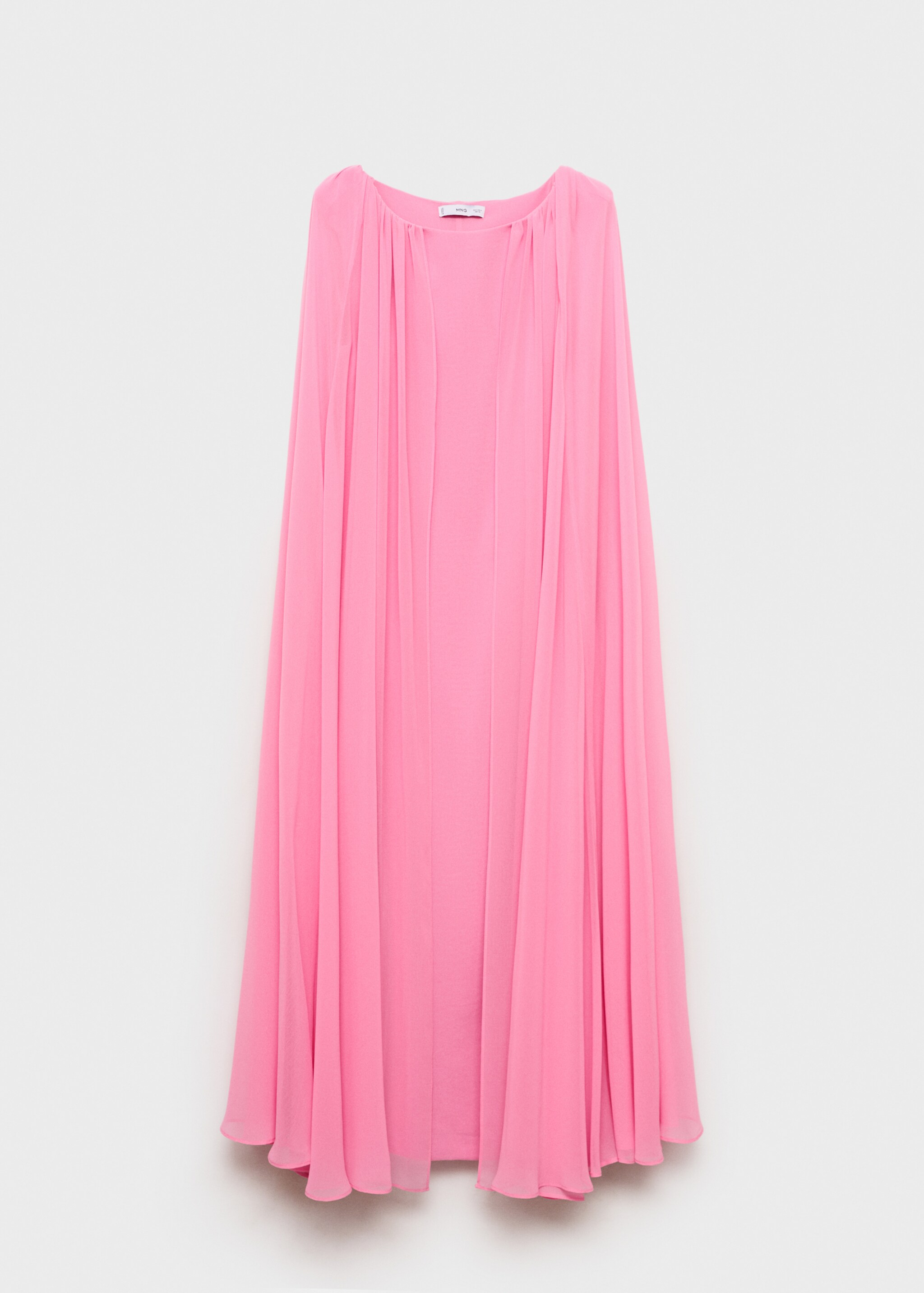 Flared cape dress - Article without model